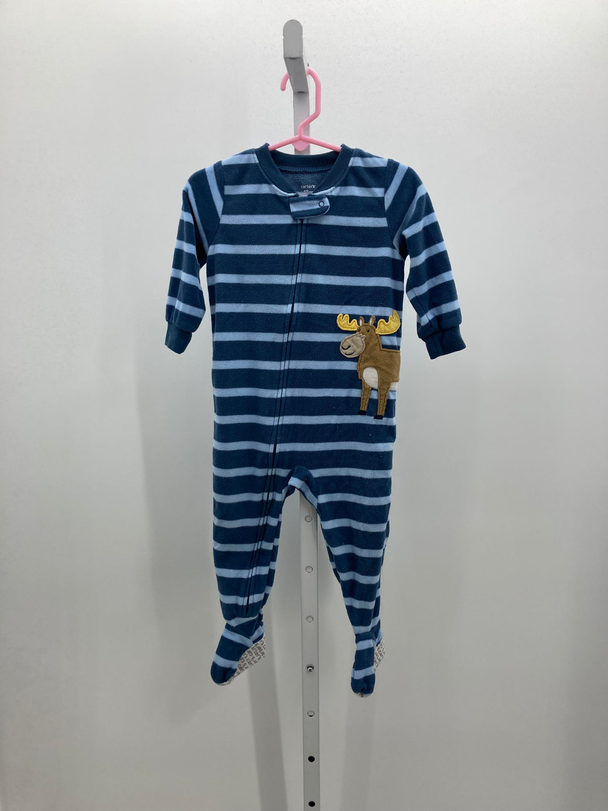 STRIPES FLEECE MOOSE