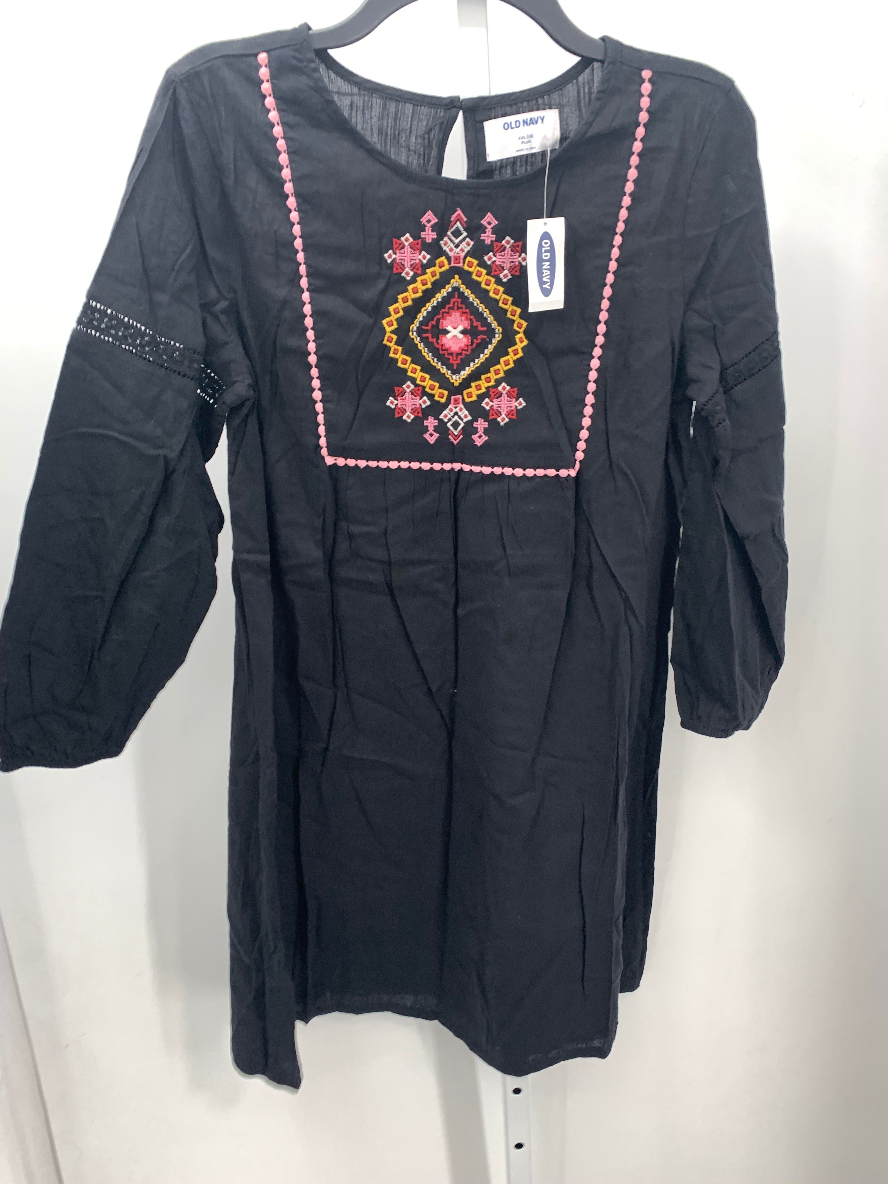 Old Navy Size 18 Plus Girls Long Sleeve Dress