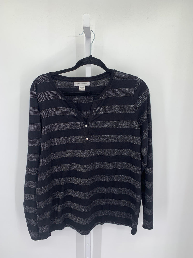 Liz Claiborne Size Large Misses Long Sleeve Shirt