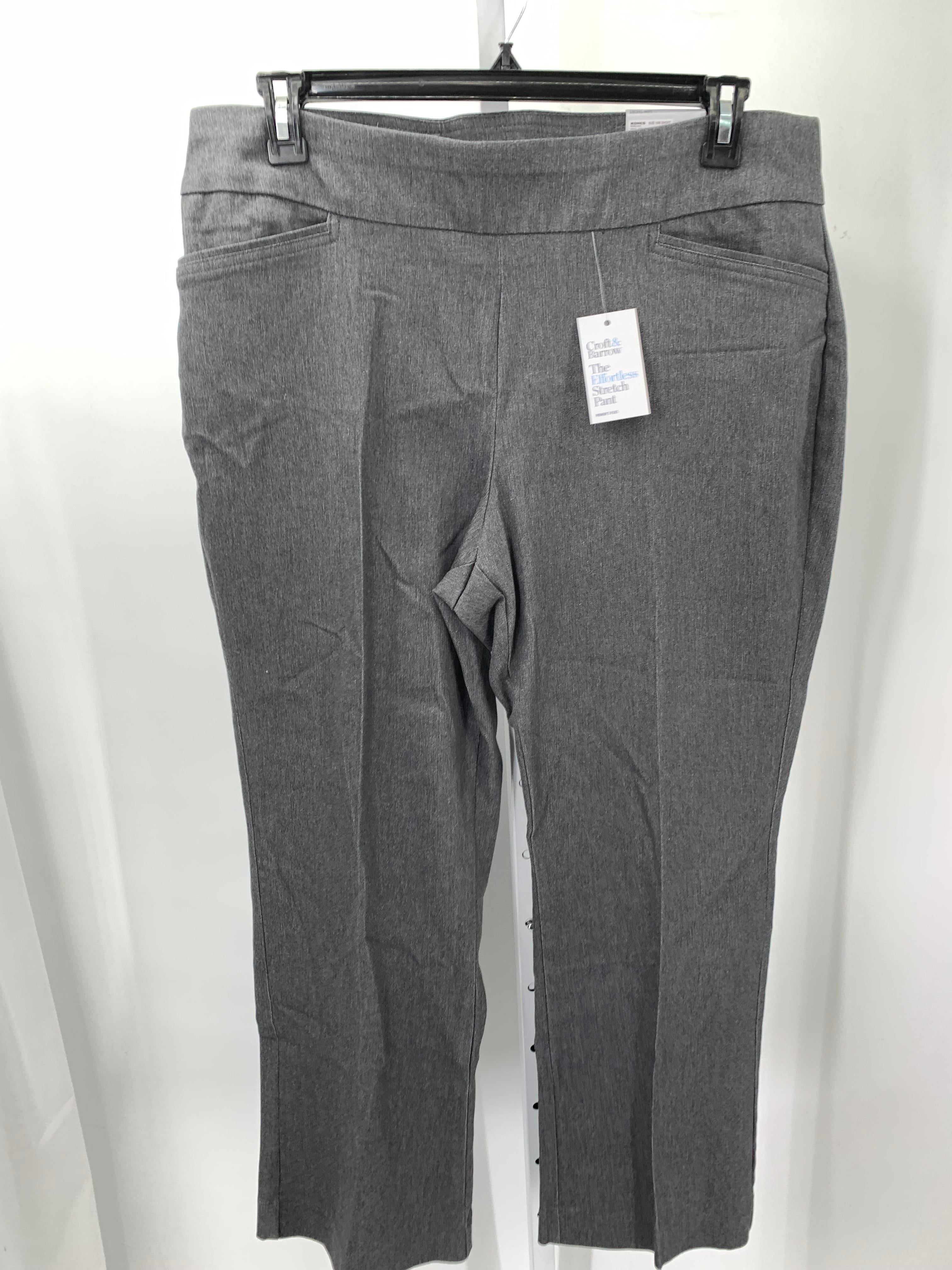 Croft & Barrow Size 16 W Womens Pants