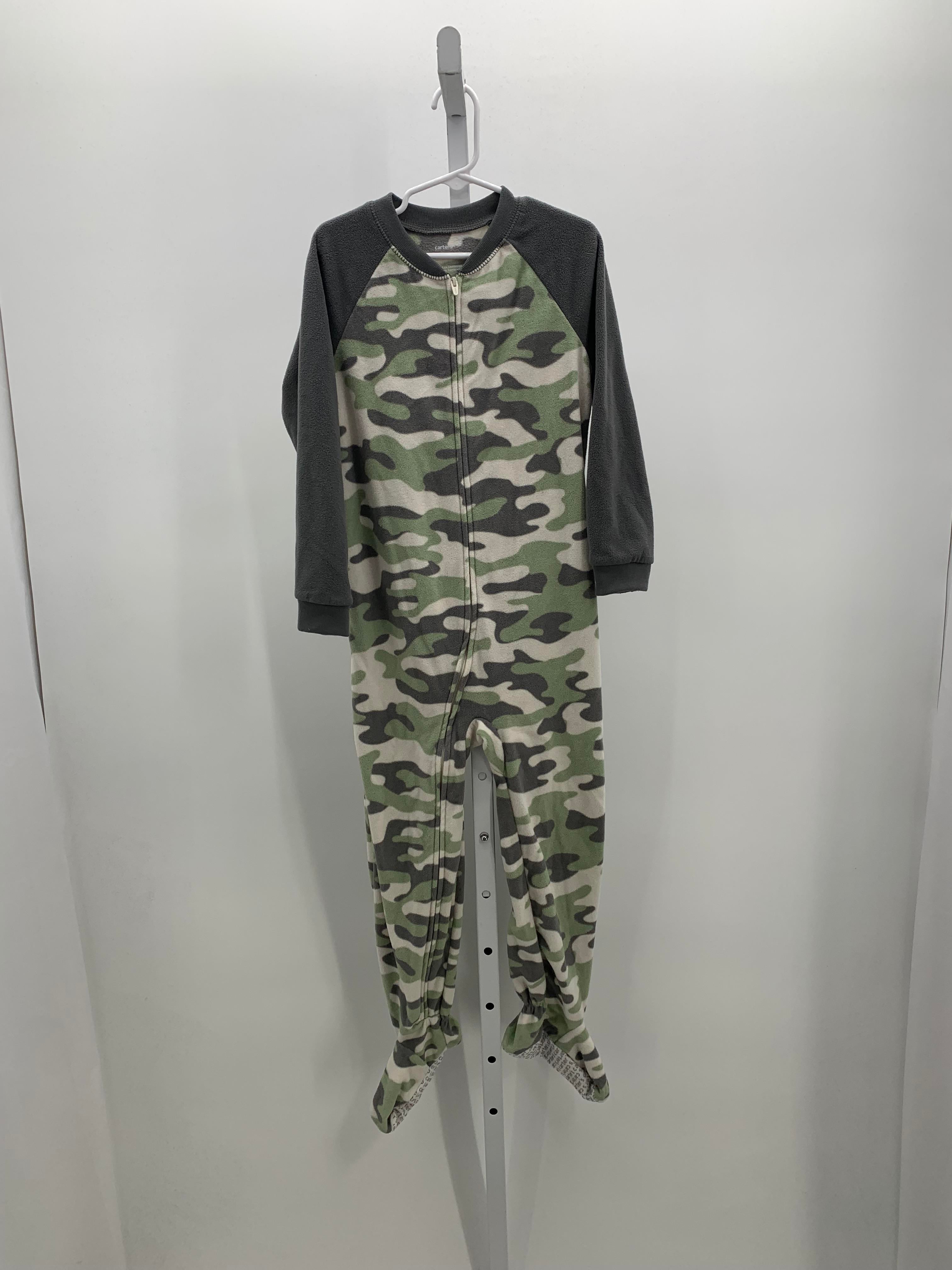 GREEN CAMO FLEECE