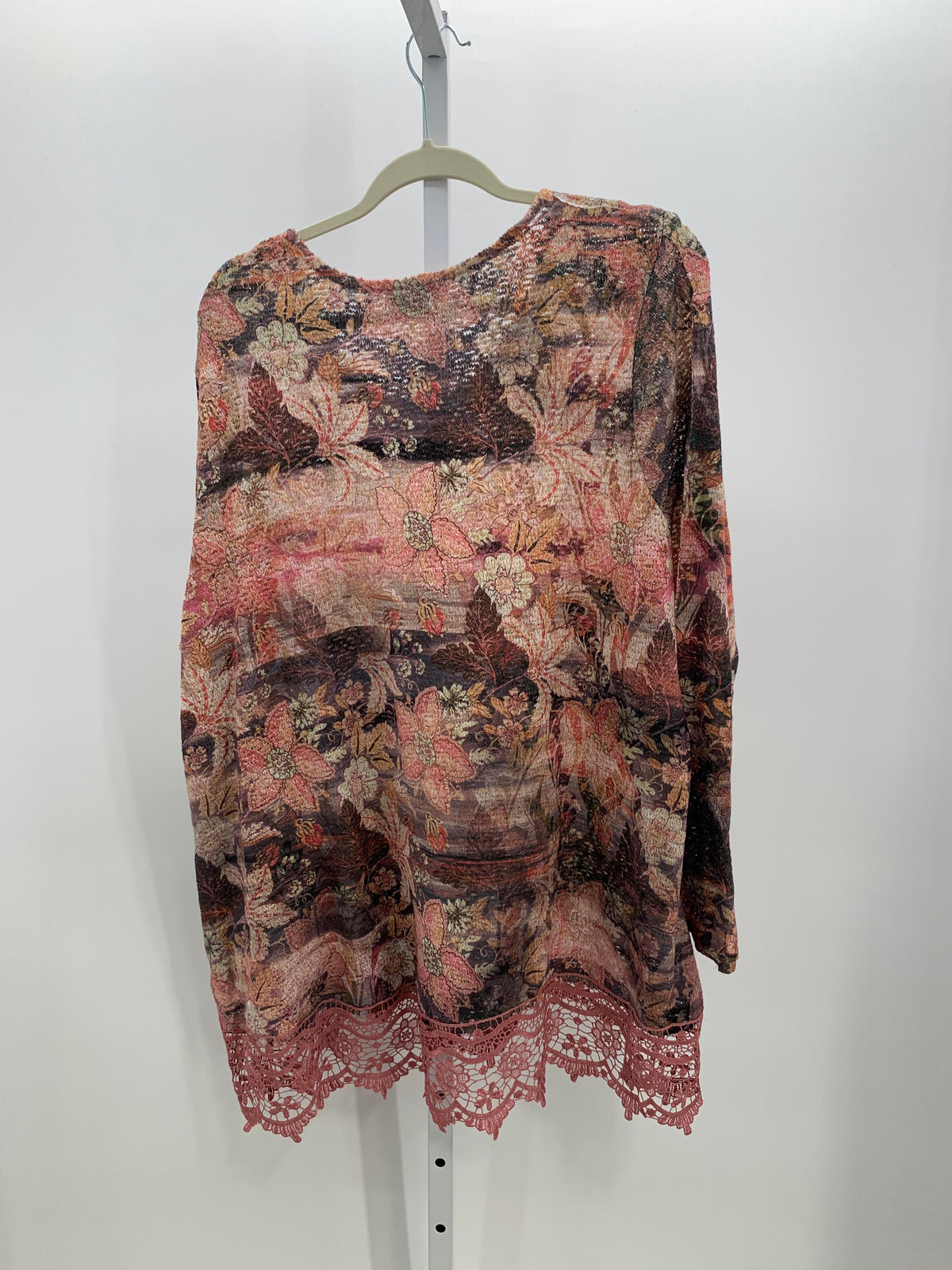 One World Size 3X Womens Long Sleeve Shirt