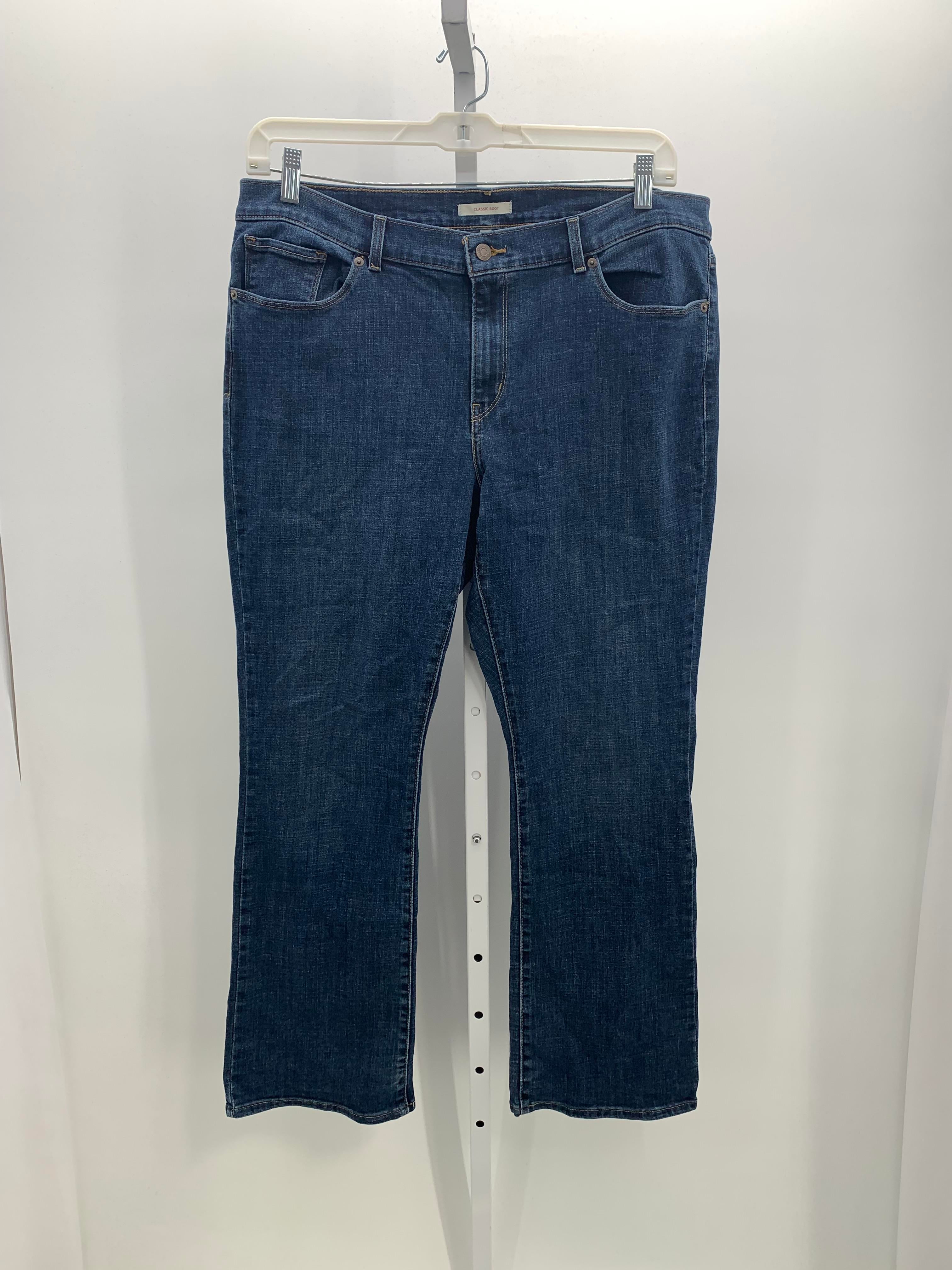 Levis Size 18 Misses Jeans