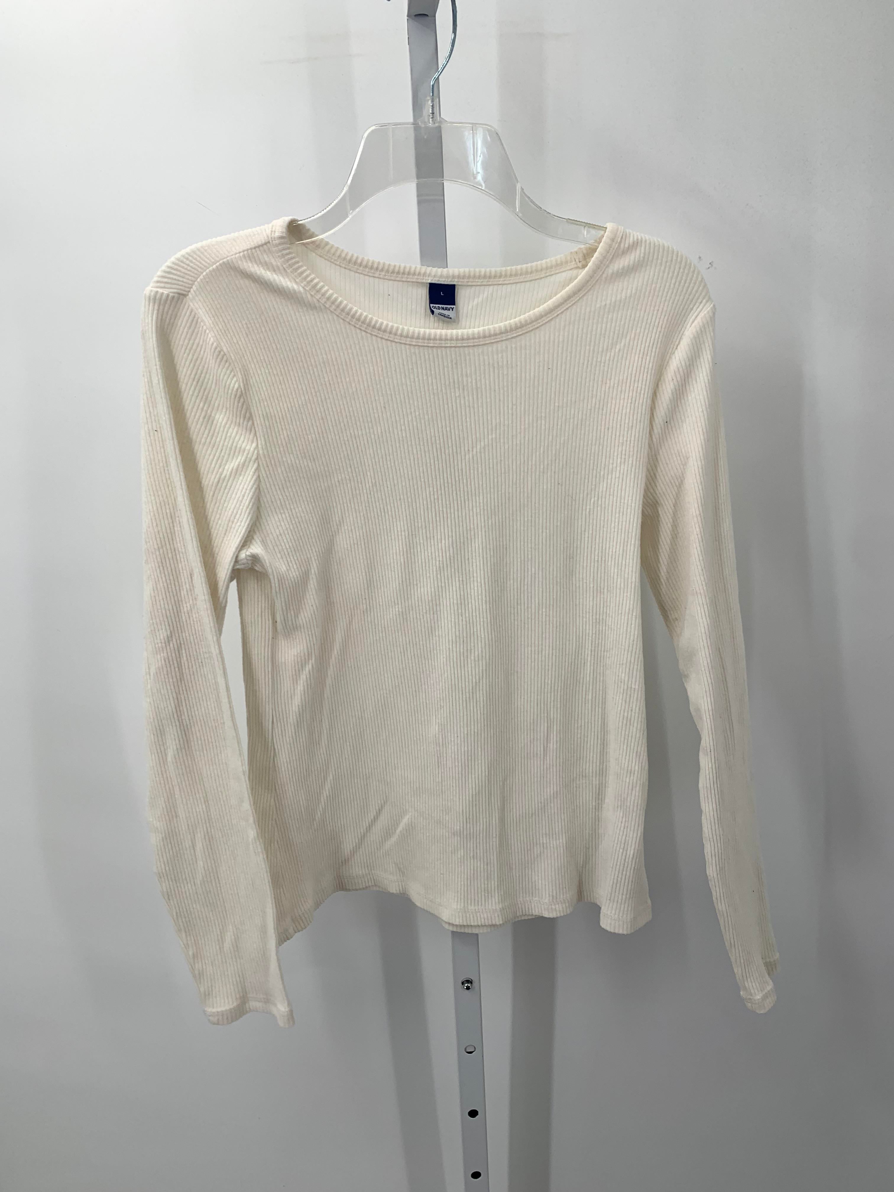 Old Navy Size Large Misses Long Sleeve Shirt