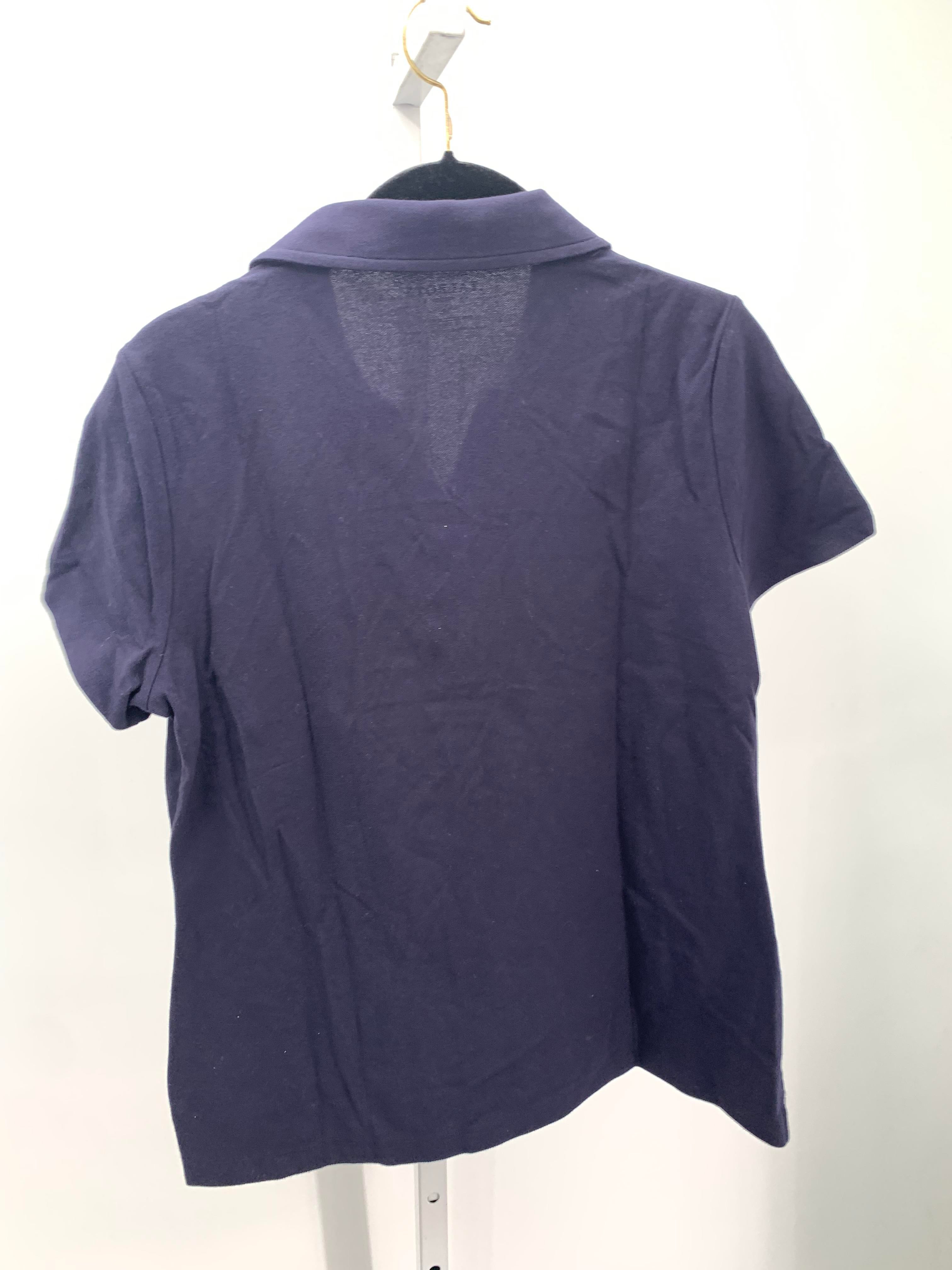 Talbots Size Medium Petite Petite Short Sleeve Shirt