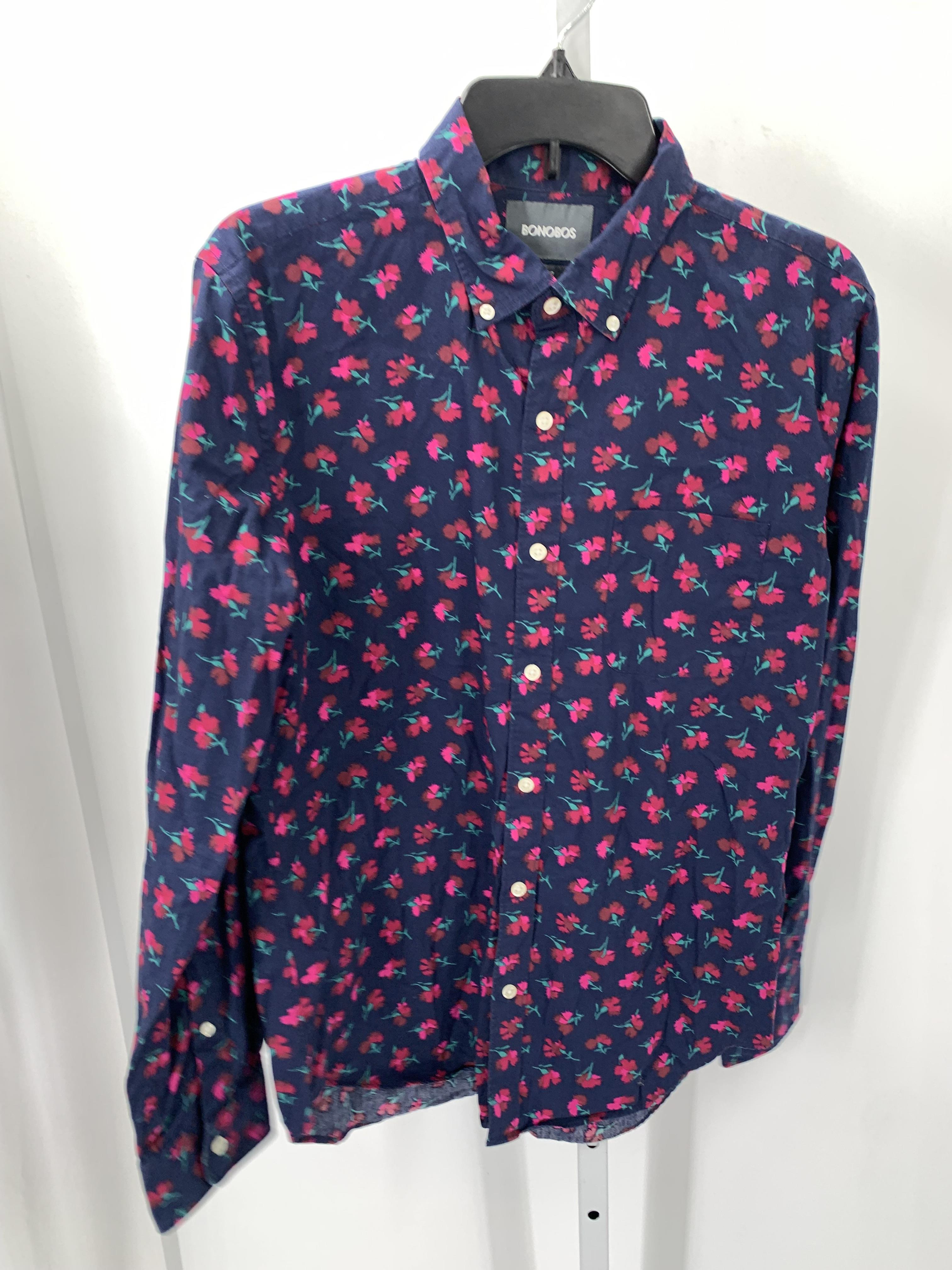FLORAL PRINT BTN DOWN.