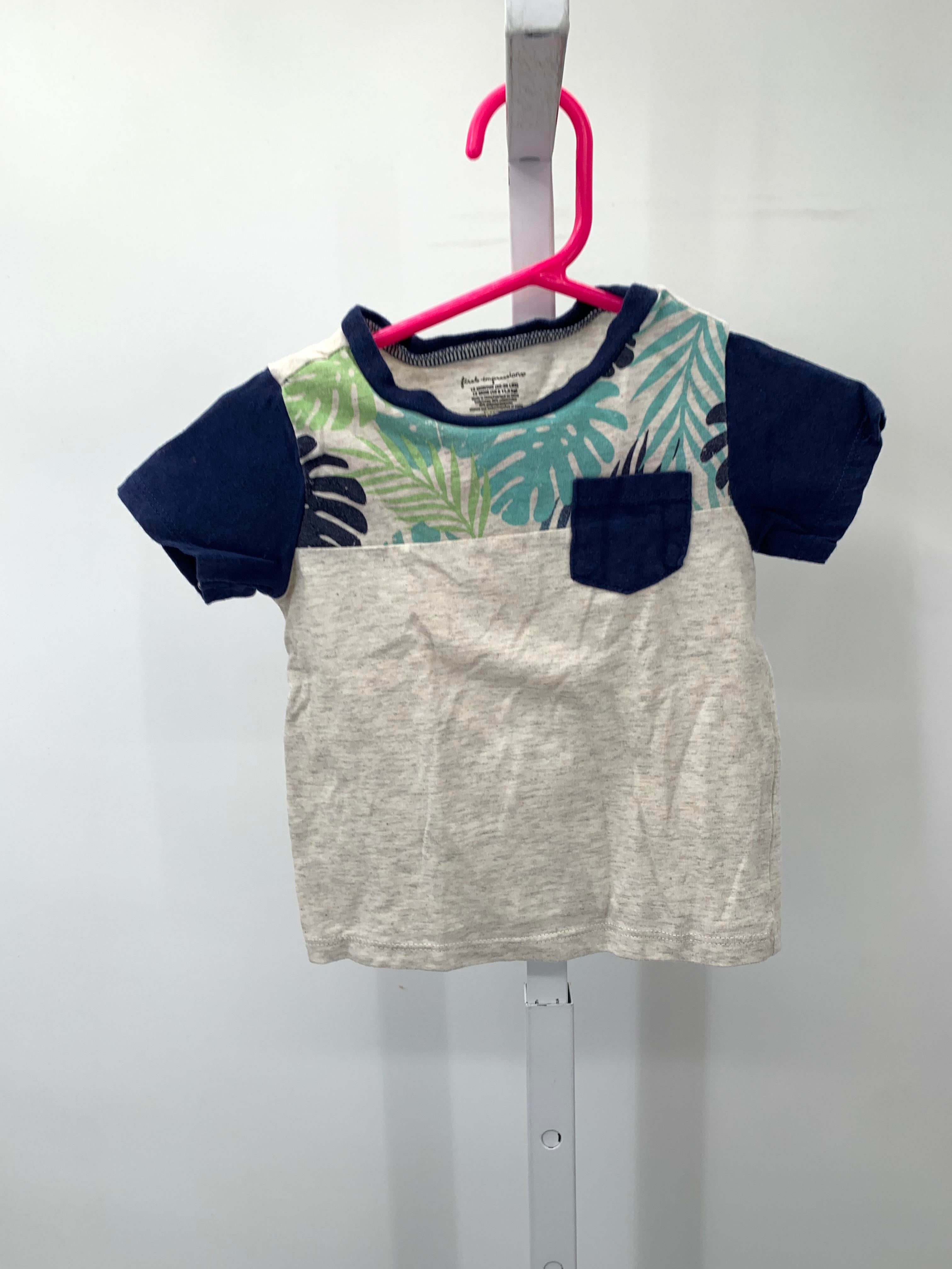 LEAVES KNIT TEE