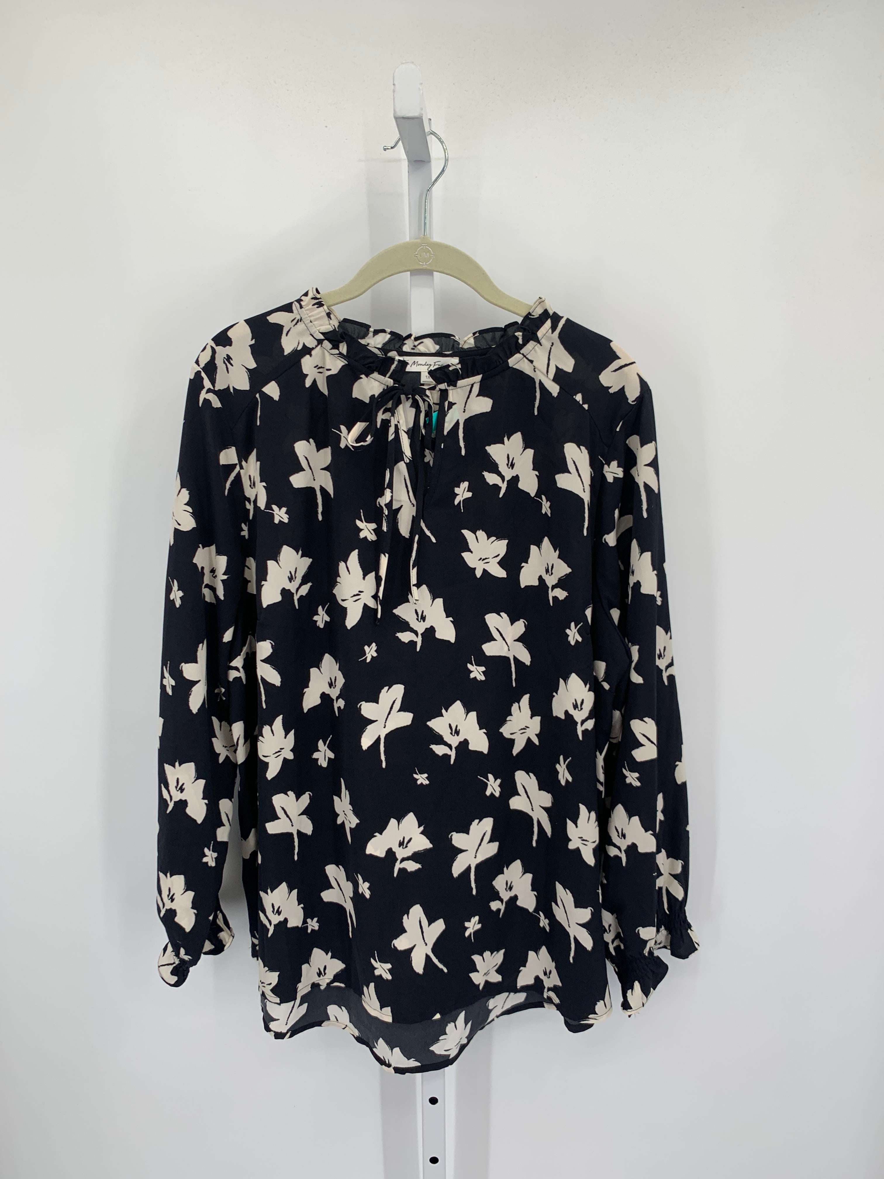 Size 1X Womens Long Sleeve Shirt