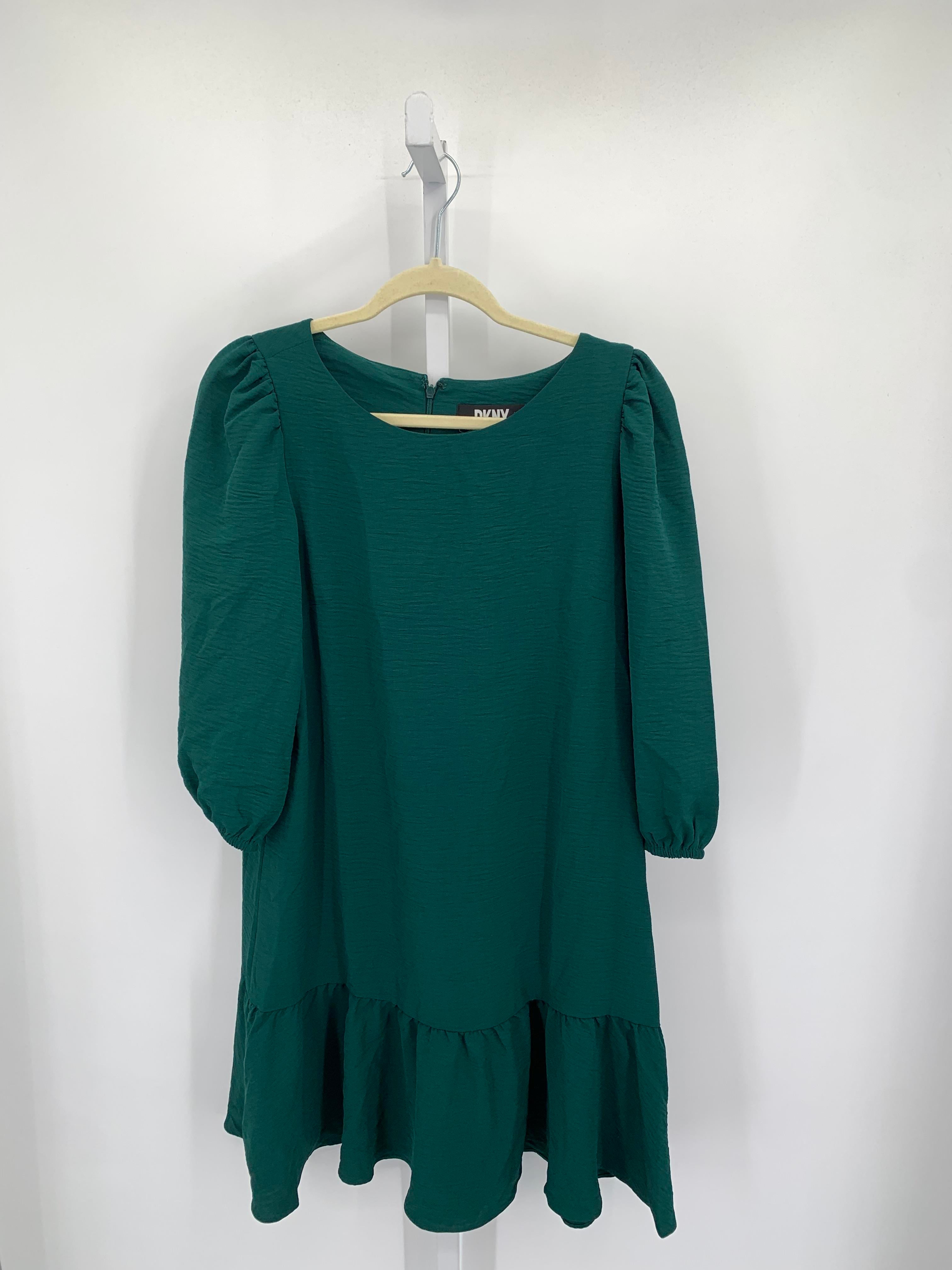 DKNY Size 12 Misses 3/4 Sleeve Dress