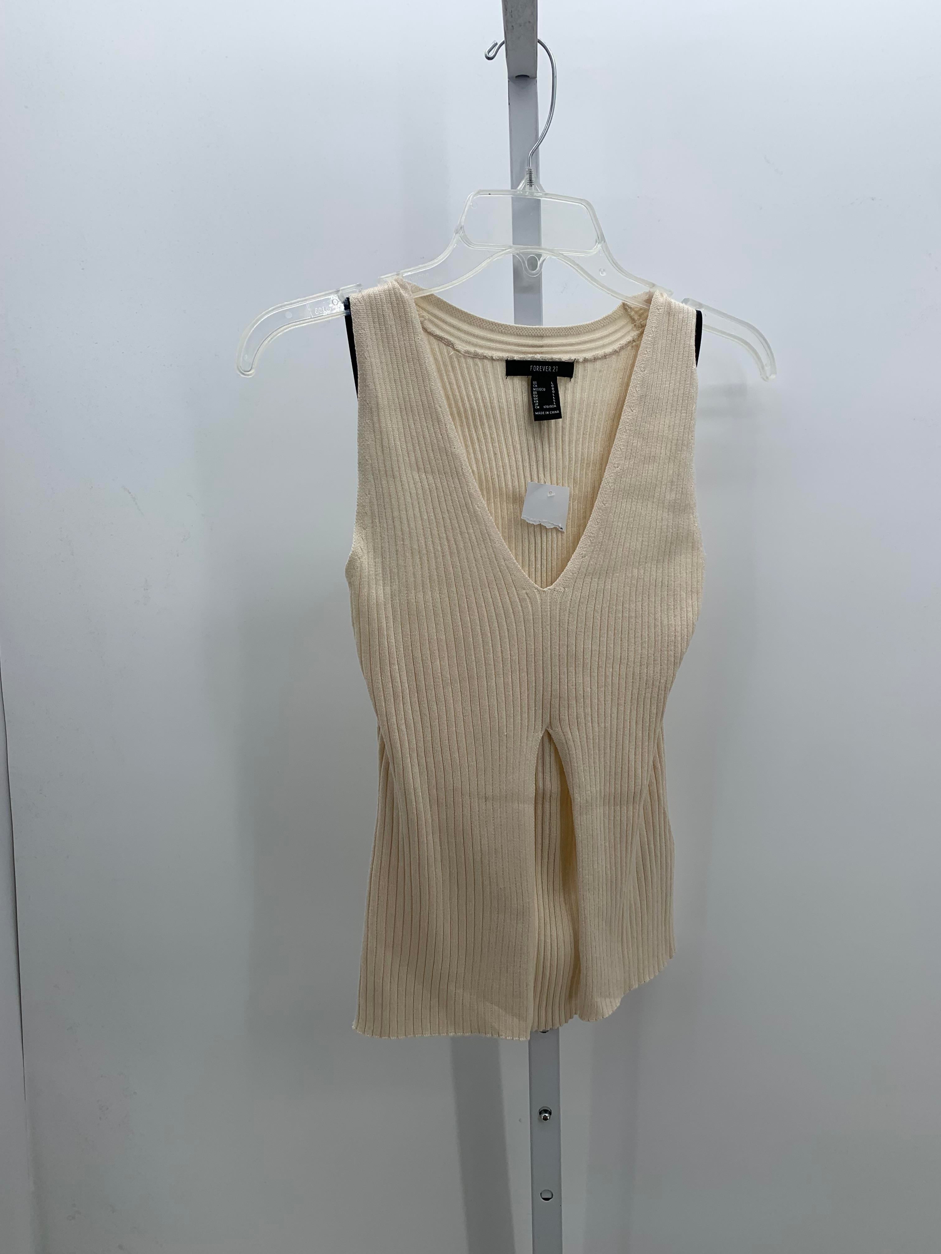 Forever 21 Size Large Juniors Sleeveless Shirt