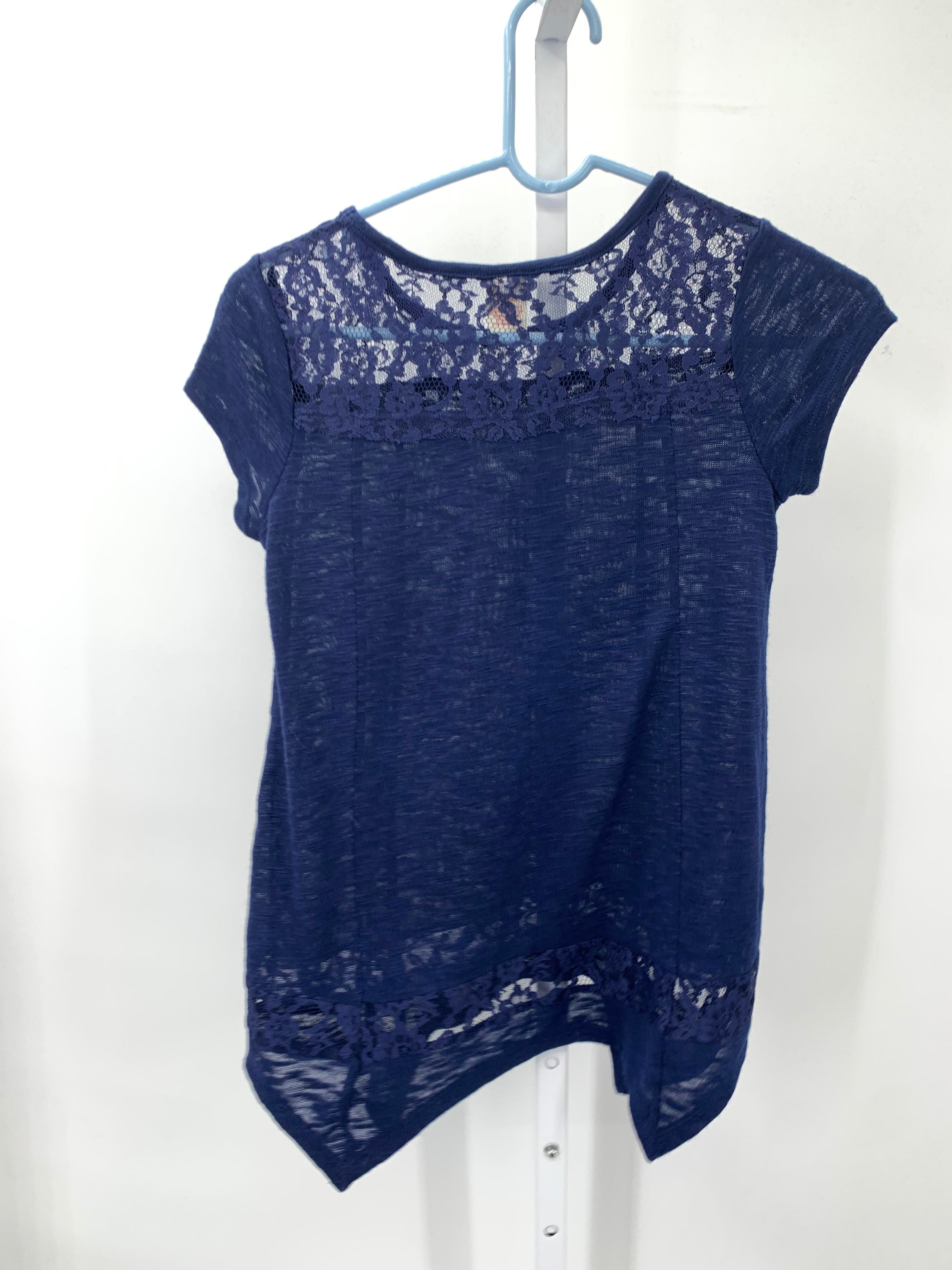 Arizona Size 14 Girls Short Sleeve Shirt