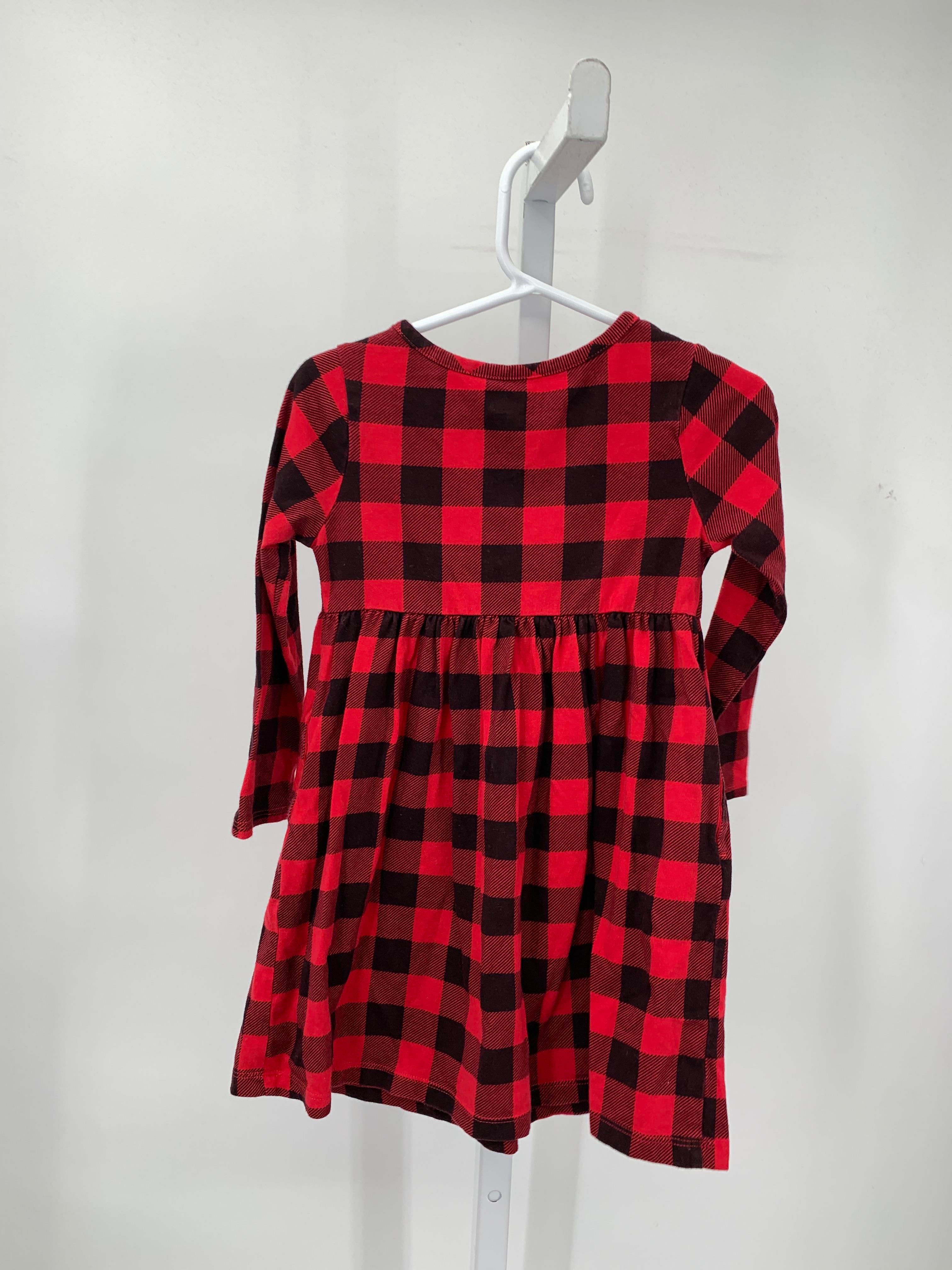 Wonder Nation Size 4T Girls Long Sleeve Dress