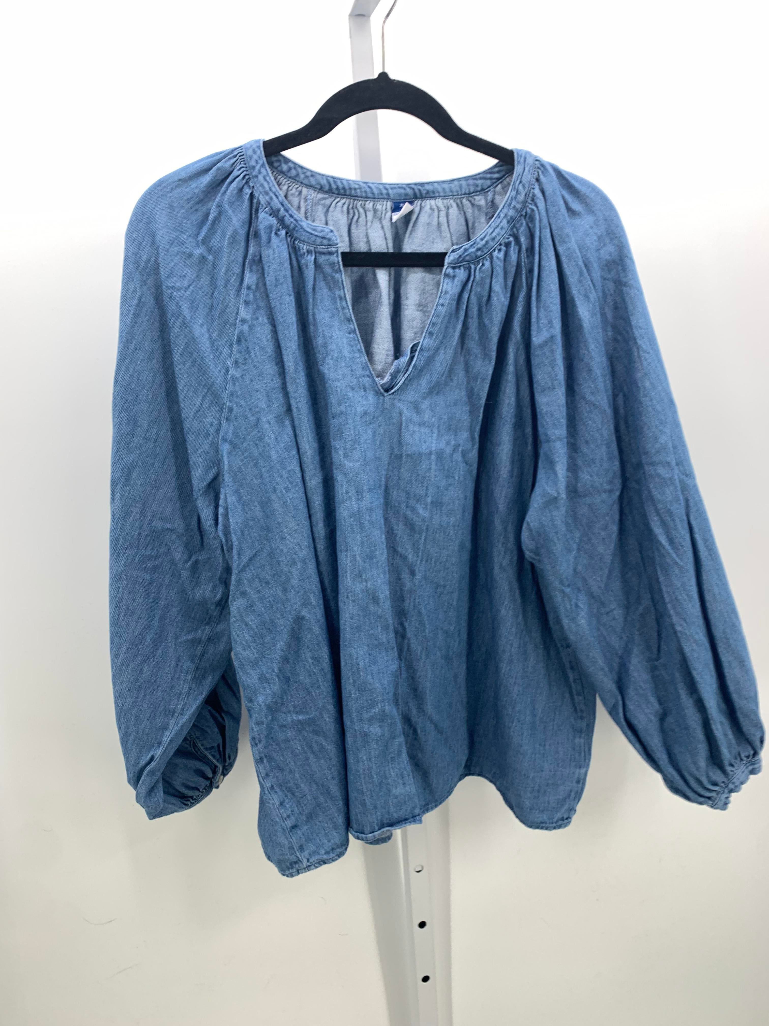 Old Navy Size Extra Large Misses Long Sleeve Shirt