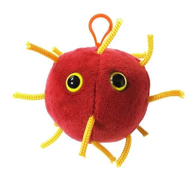 NEW GIANT Microbes Covid-19 Keychain