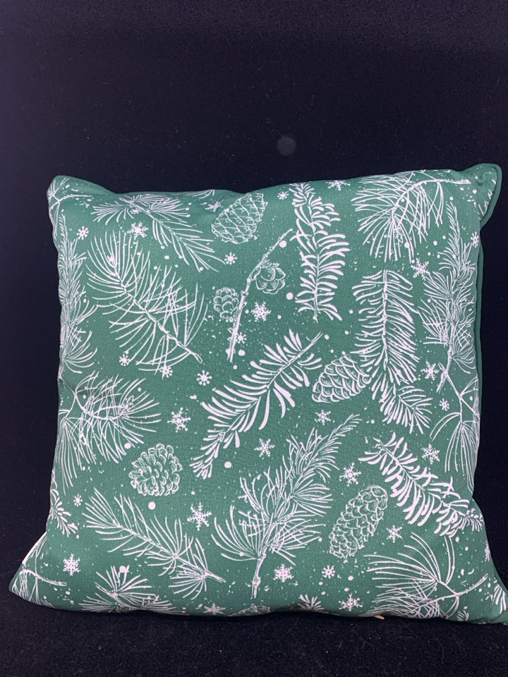 HAND PICKED CHRISTMAS TRUCK PILLOW.