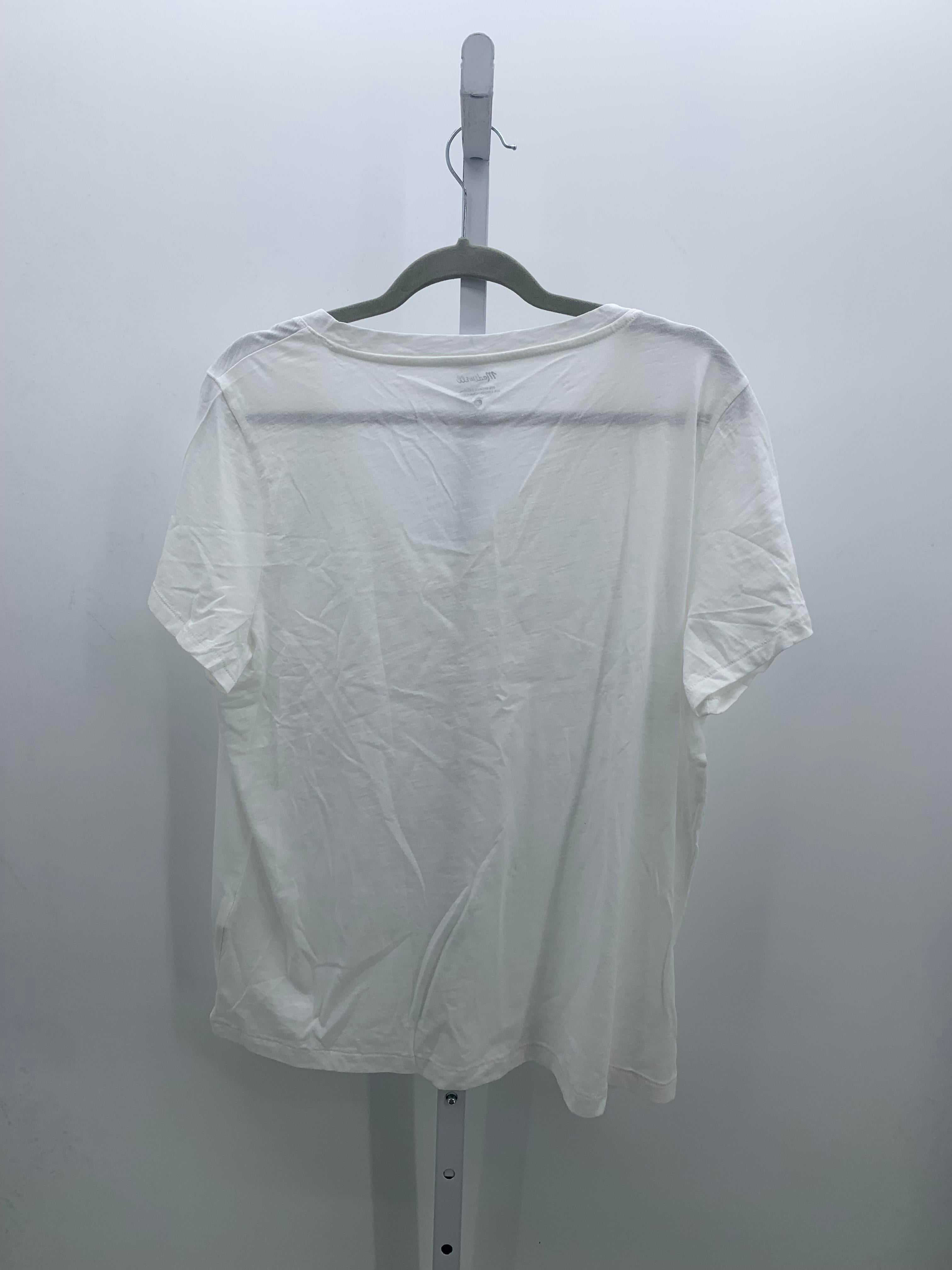 Madewell Size Extra Large Misses Short Sleeve Shirt
