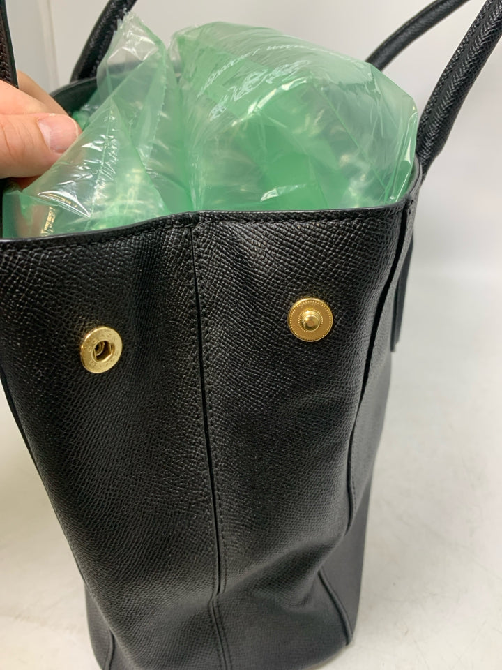 Coach Bailey Carryall Crossgrain Leather Shoulder Bag