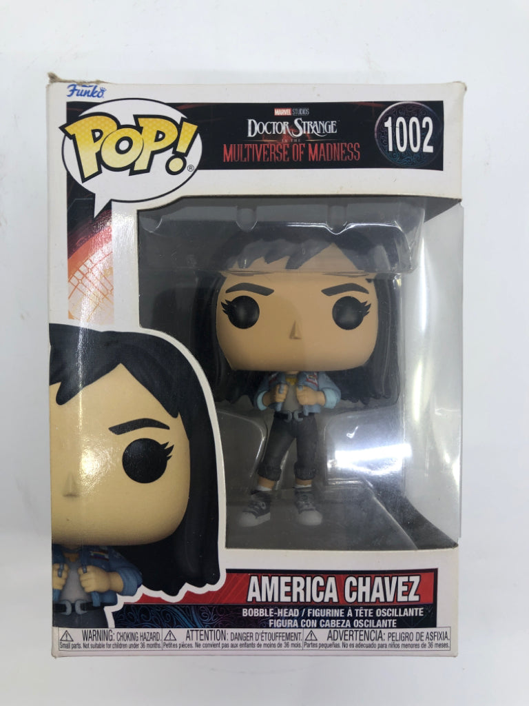 AMERICA CHAVEZ #1002 POP FUNKO.