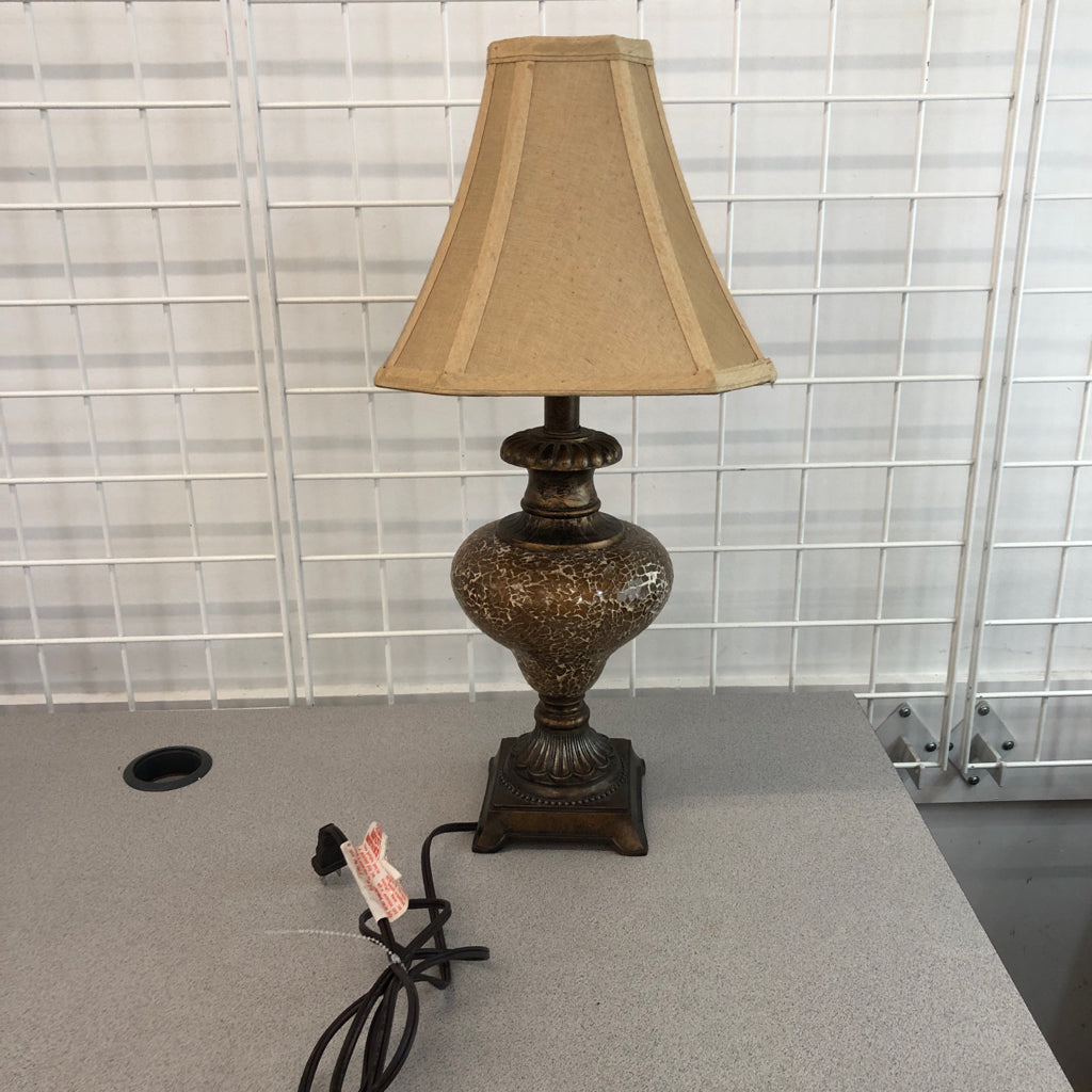 MOSAIC LIGHT UP BASE LAMP.