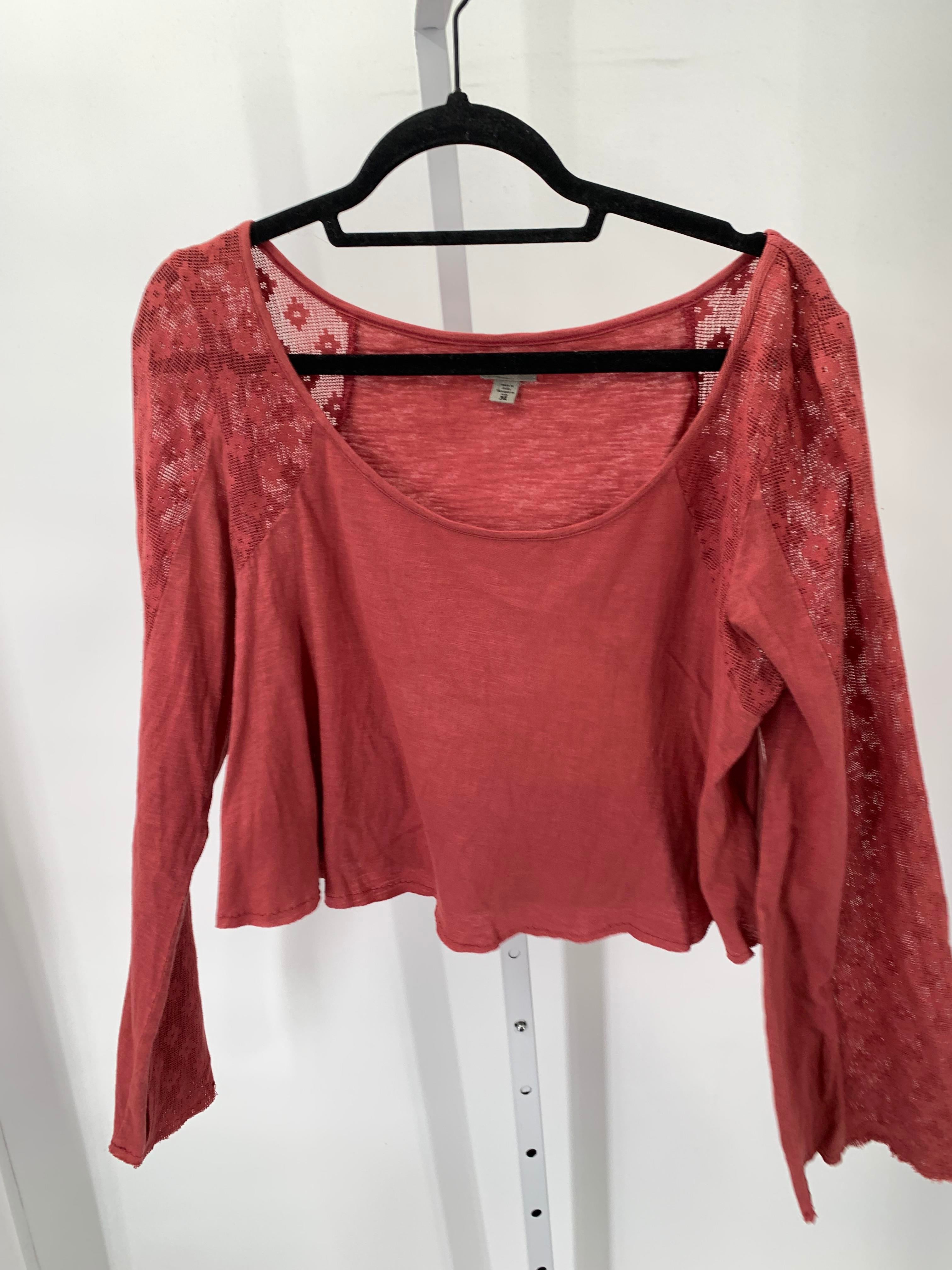 ecote Size Medium Misses Long Sleeve Shirt