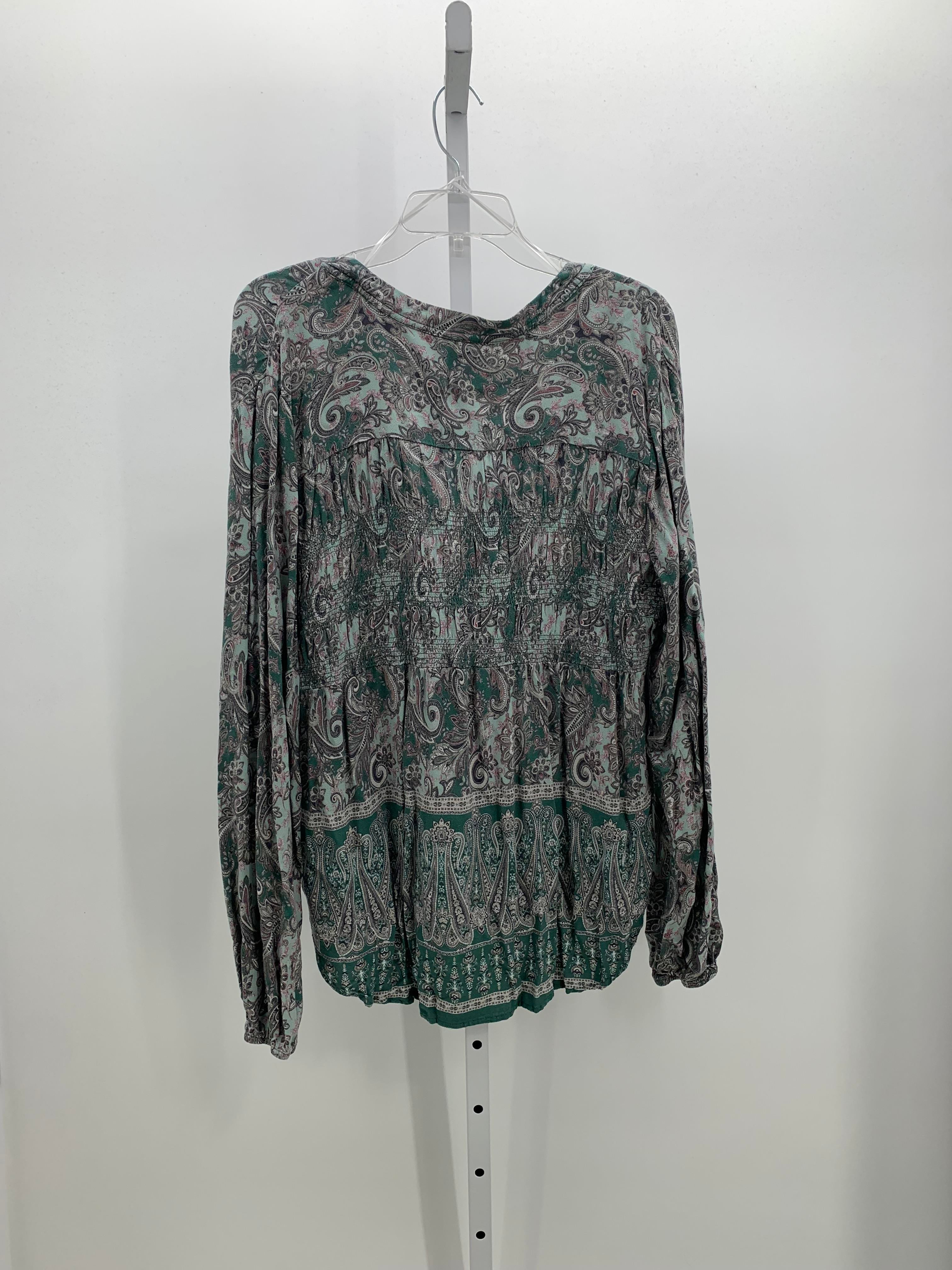 Knox Rose Size Extra Large Misses Long Sleeve Shirt
