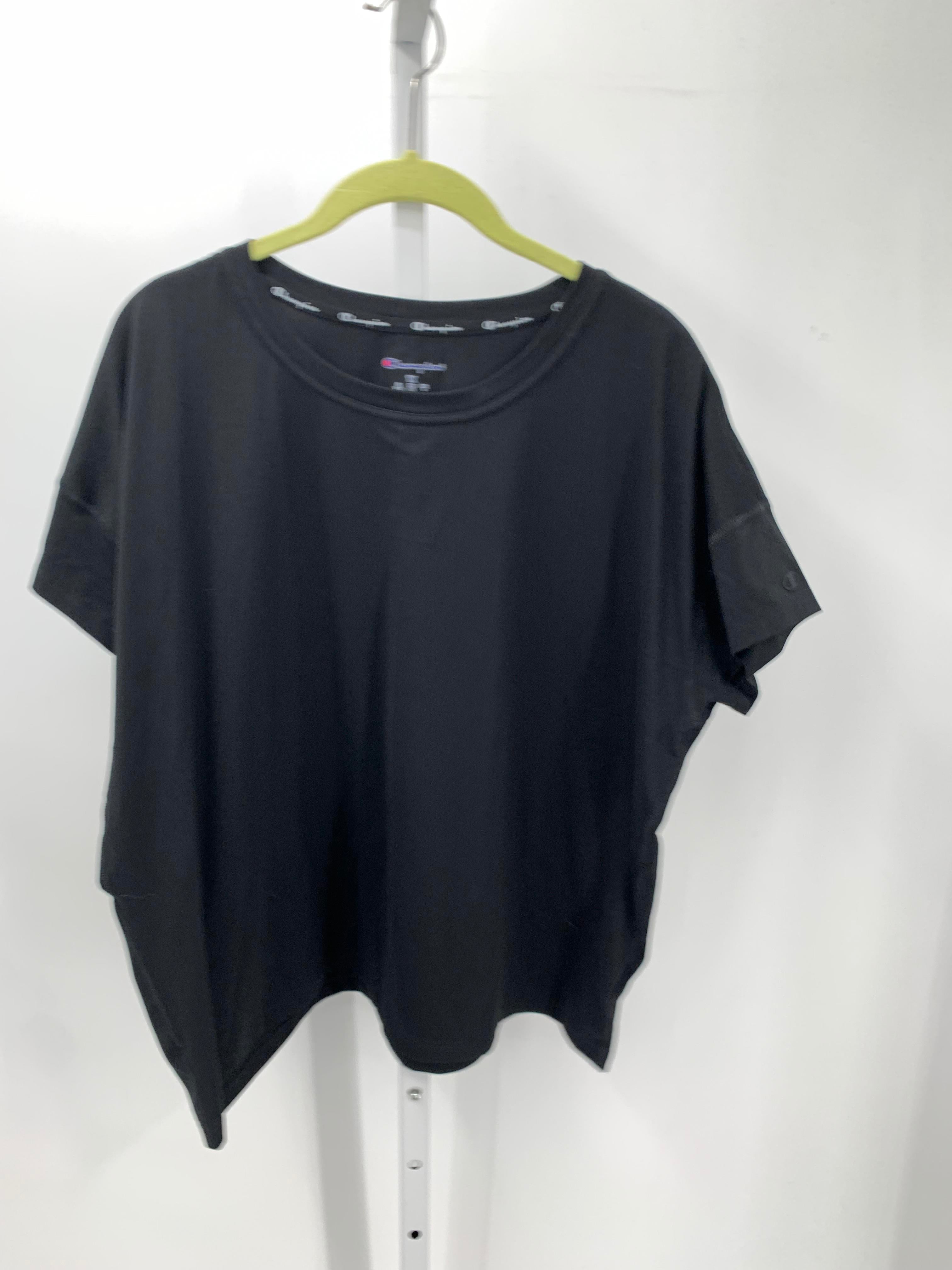 Champion Size 1X Womens Short Sleeve Shirt