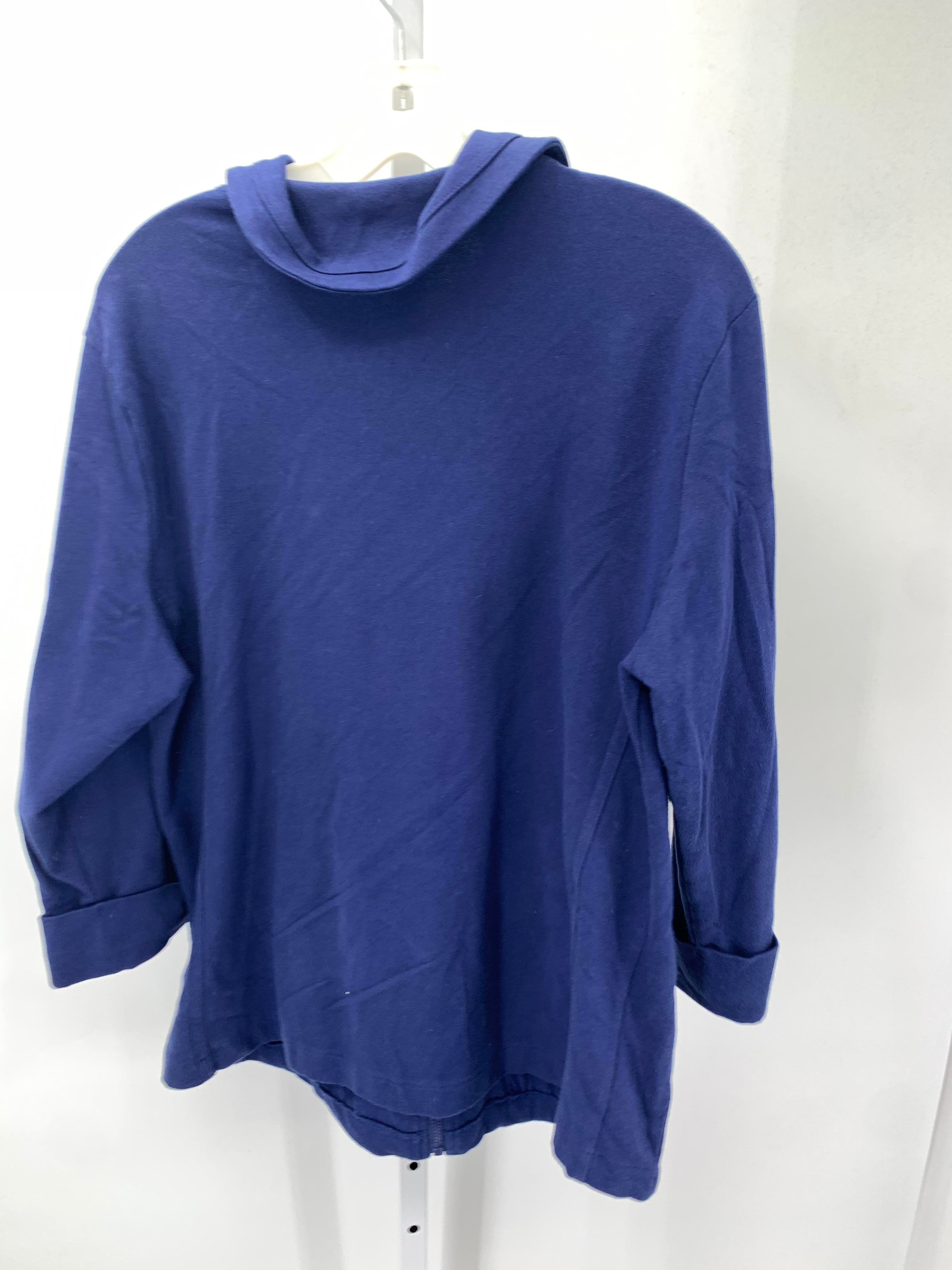 Karen Scott Size Large Misses Sweat Jacket