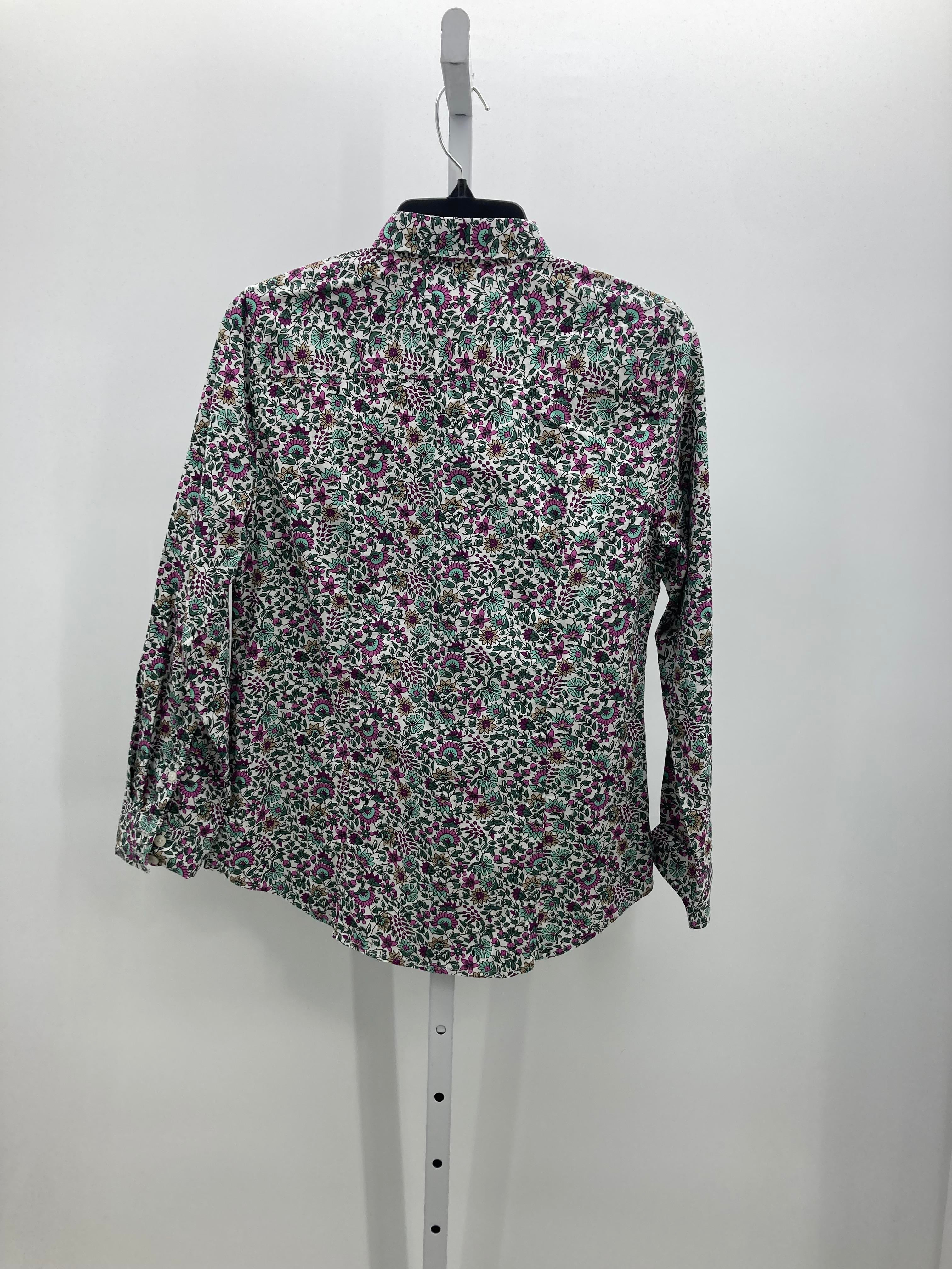 J. Crew Size Medium Petite Petite Long Sleeve Shirt