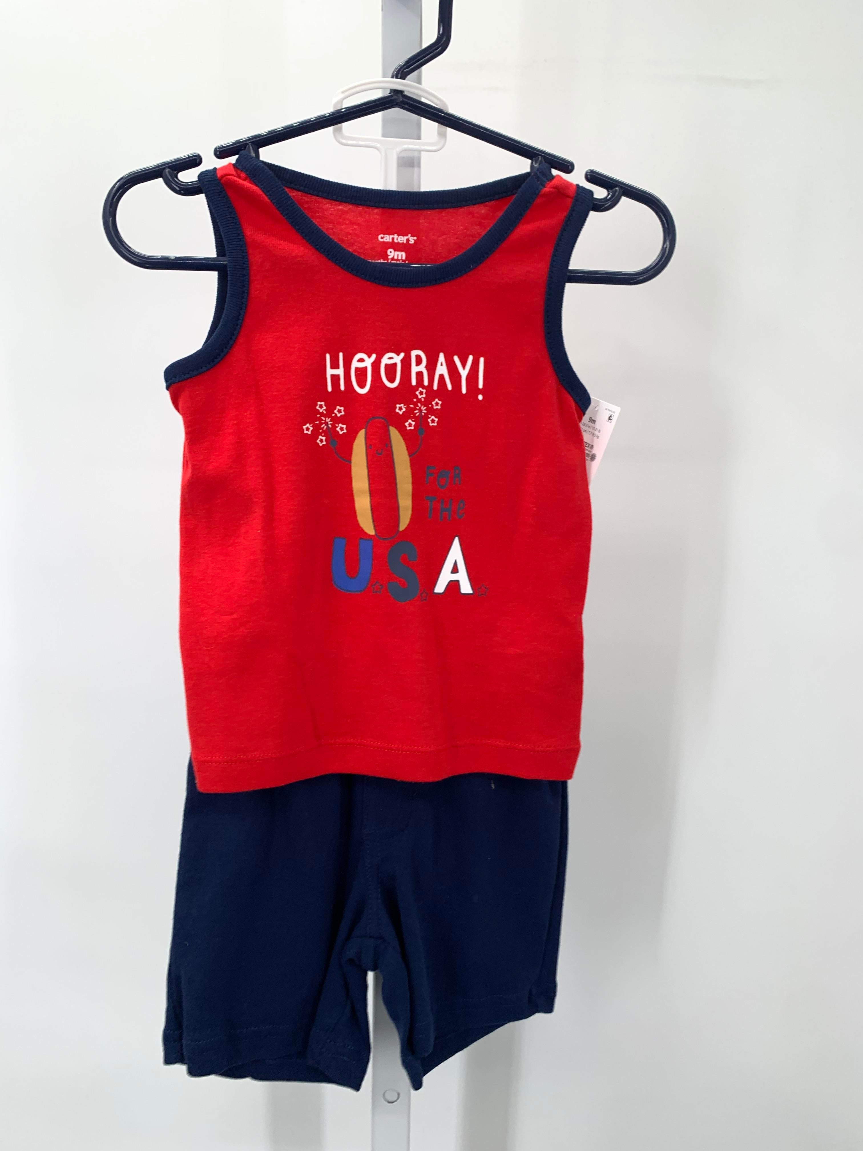 NEW HORRAY FOR THE USA TANK AND SHORTS