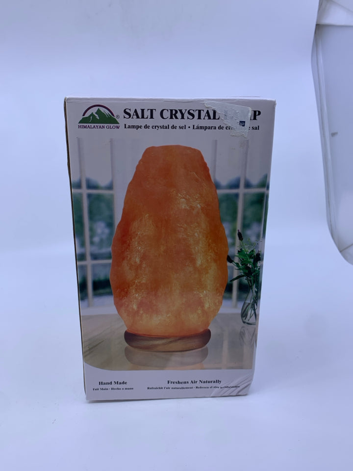 NIB SALT CRYSTAL LAMP