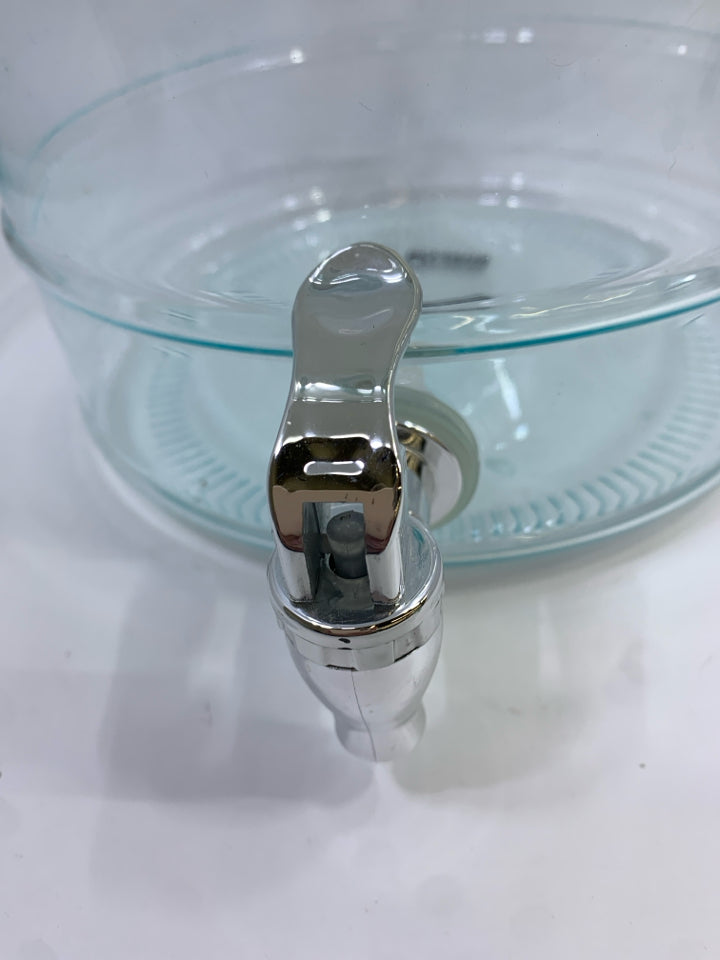 PLASTIC JUG DRINK DISPENSER.