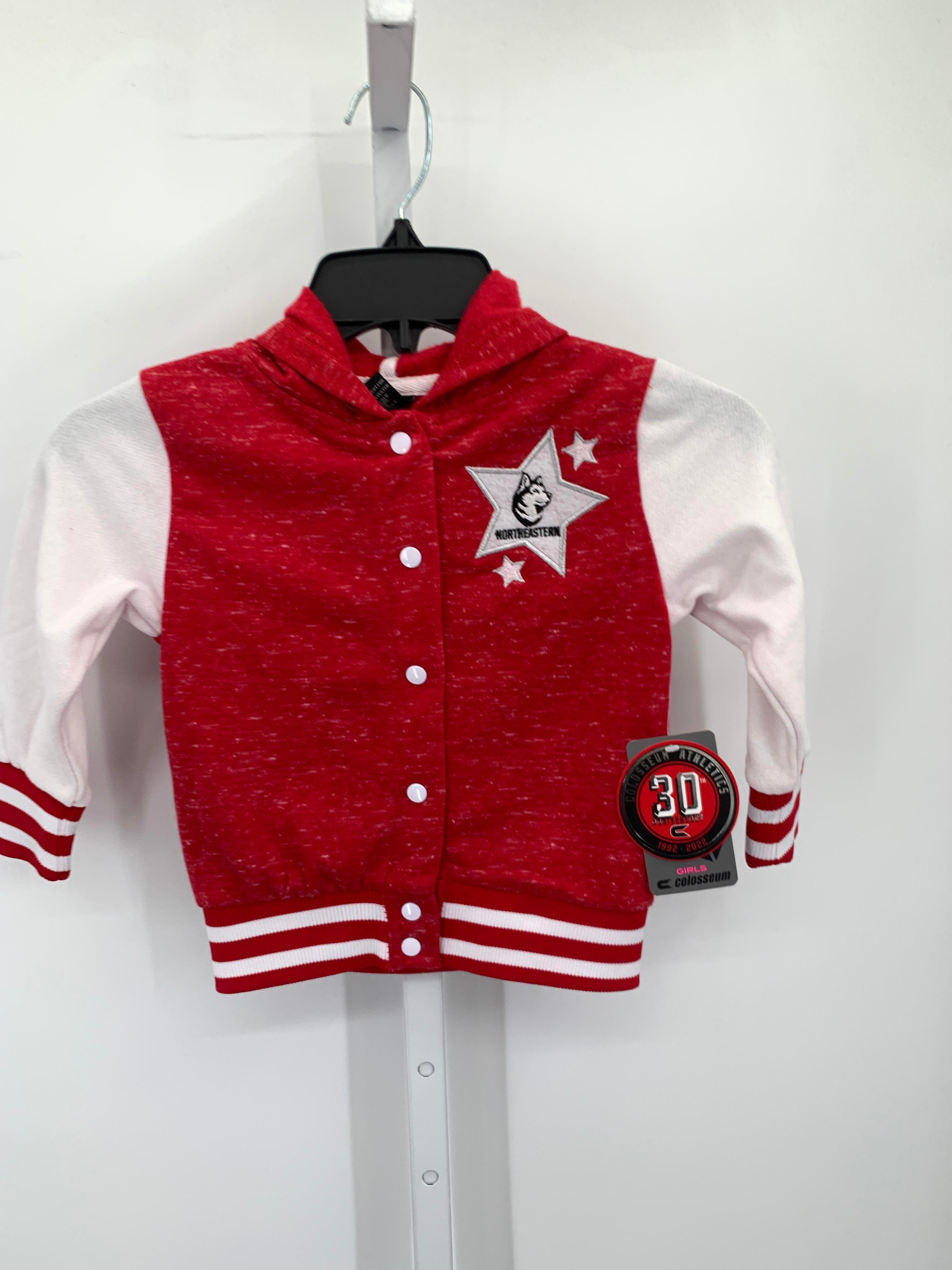 Colosseum Size 2T Girls Sweat Jacket