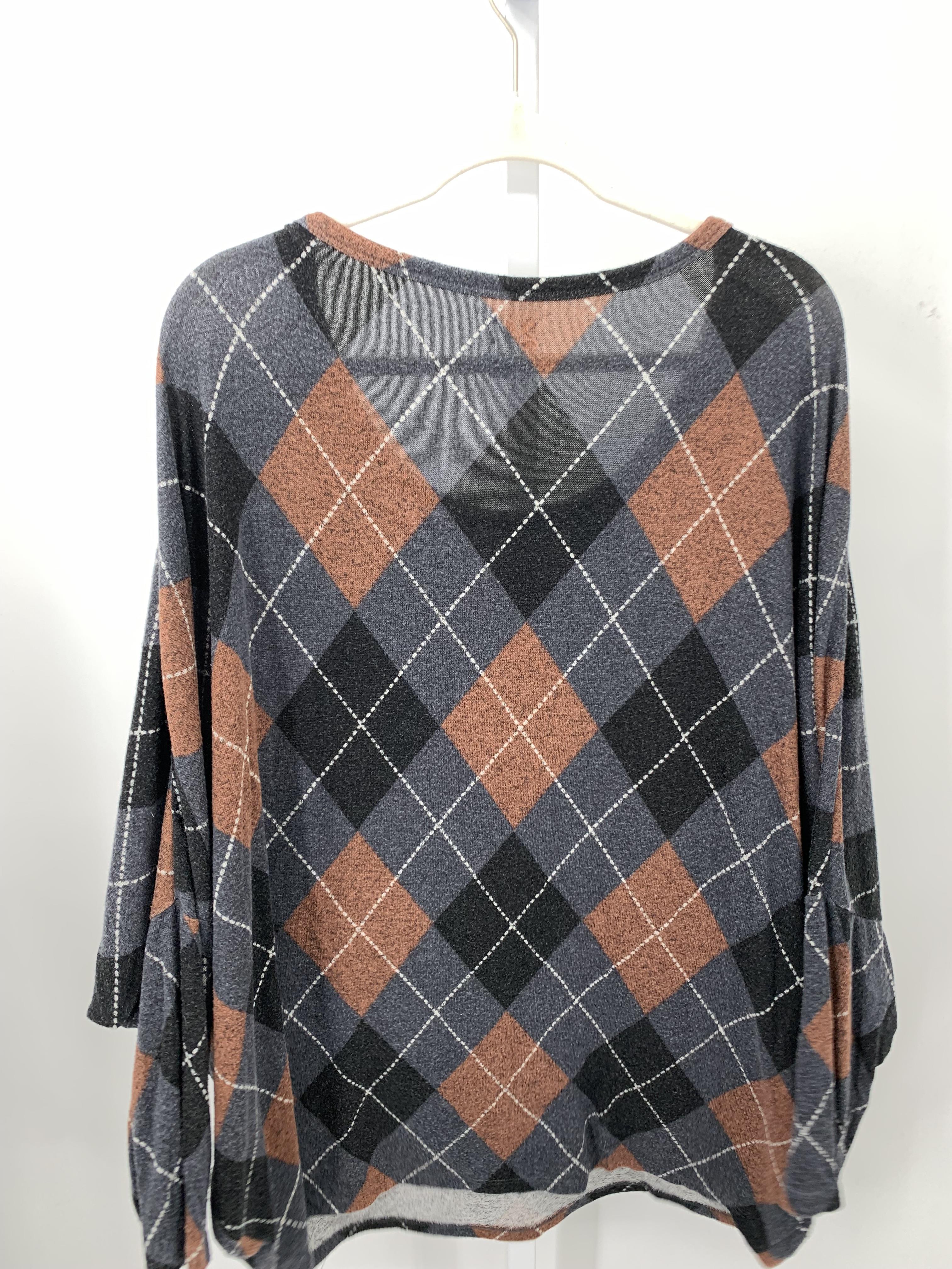 Maurices Size XXL Misses Long Sleeve Shirt