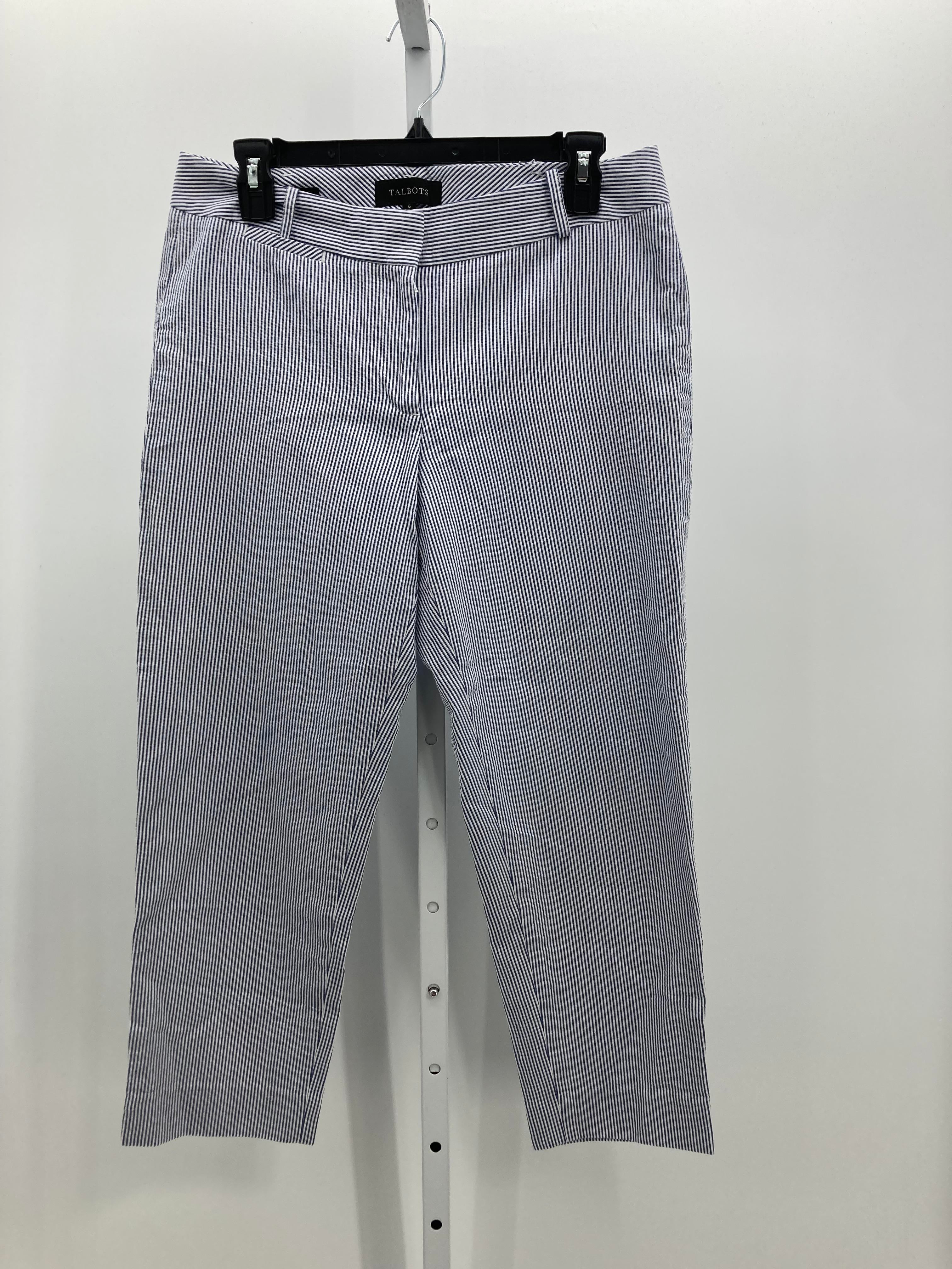 Talbots Size 6 Misses Capri Pants