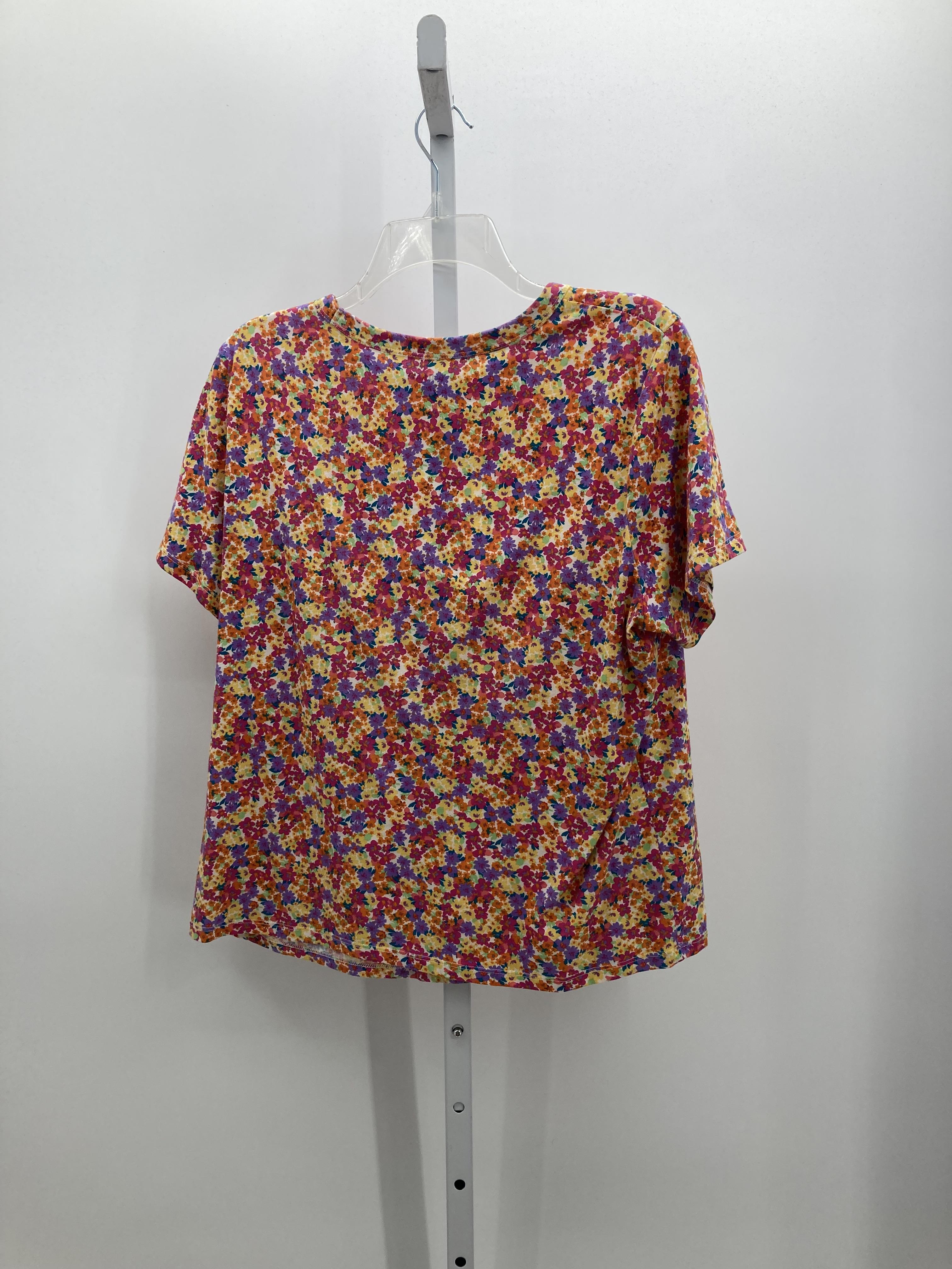 Old Navy Size Large Misses Short Sleeve Shirt