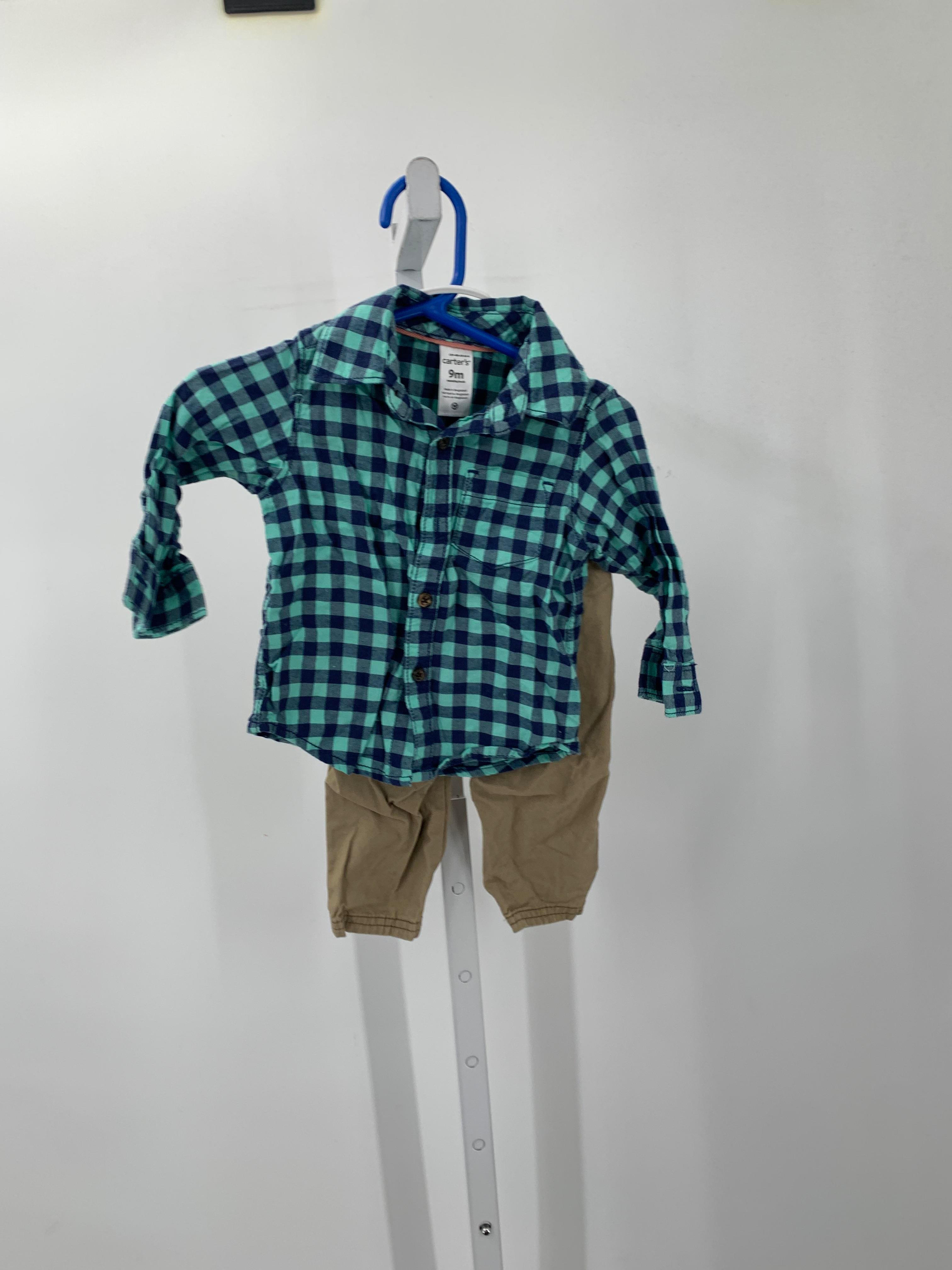 PLAID SHIRT AND PANTS