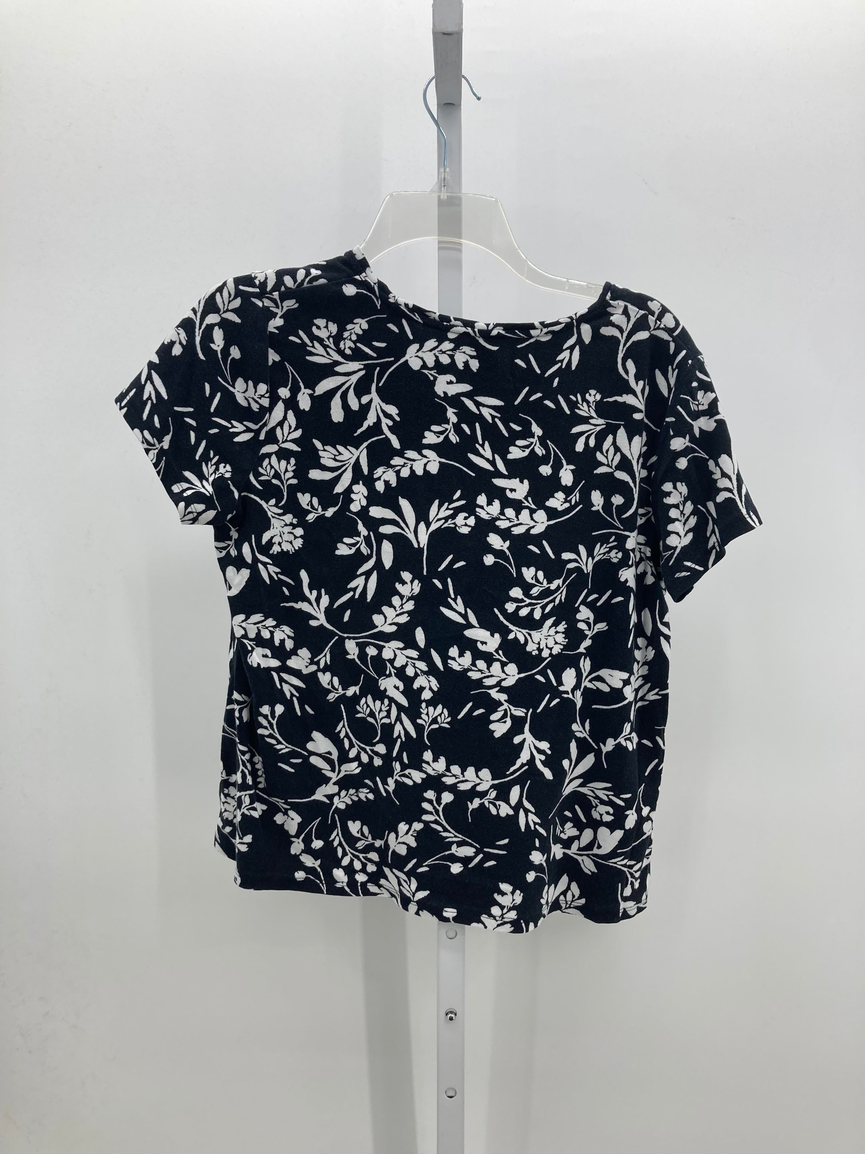 Croft & Barrow Size Large Petite Petite Short Sleeve Shirt