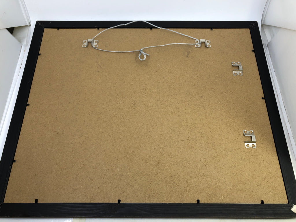 PUBLIC GARDEN BOSTON WATERCOLOR FRAMED- SIGNED.