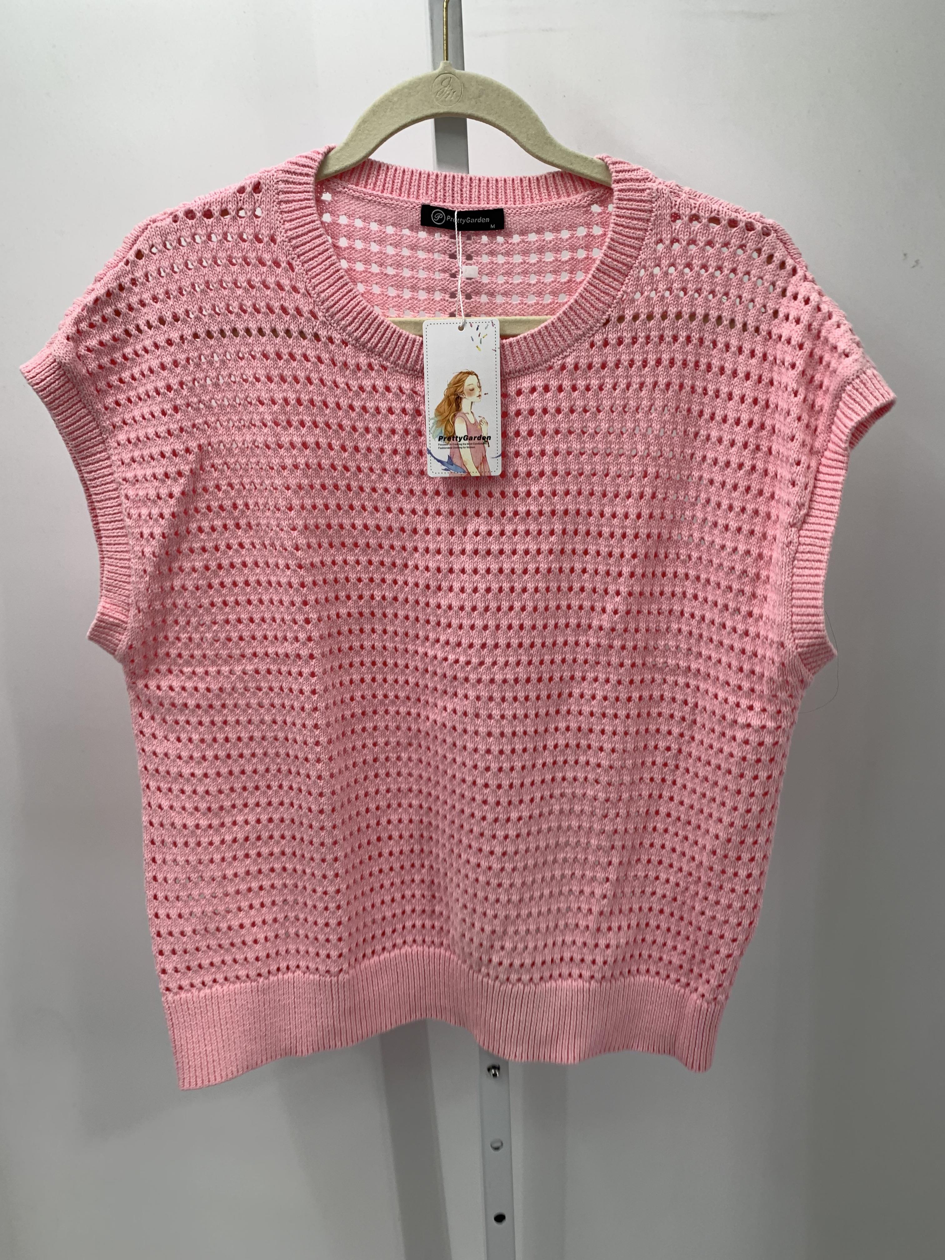 Size Medium Misses Short Slv Sweater