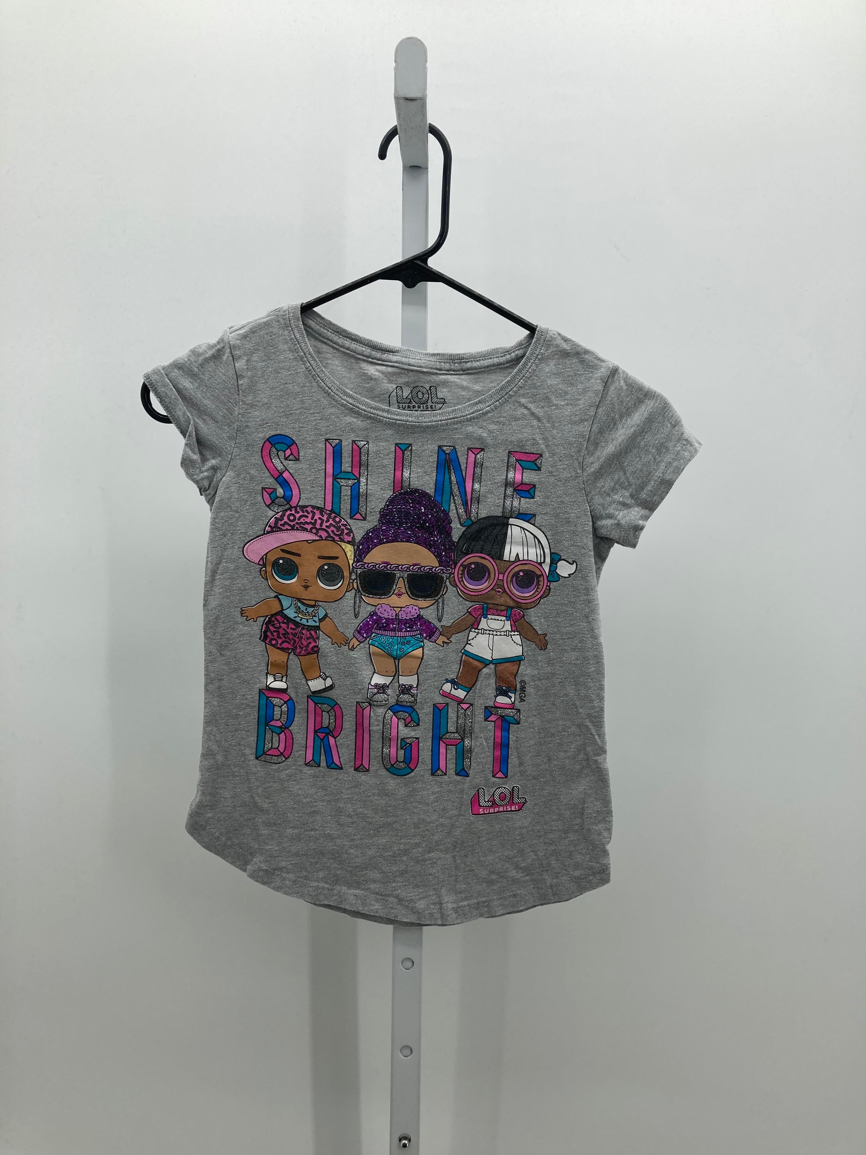 Size 7-8 Girls Short Sleeve Shirt