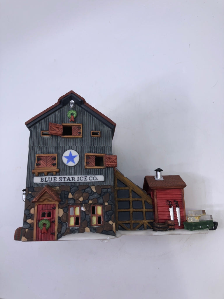 BLUE STAR ICE CO NEW ENGLAND VILLAGE SERIES.