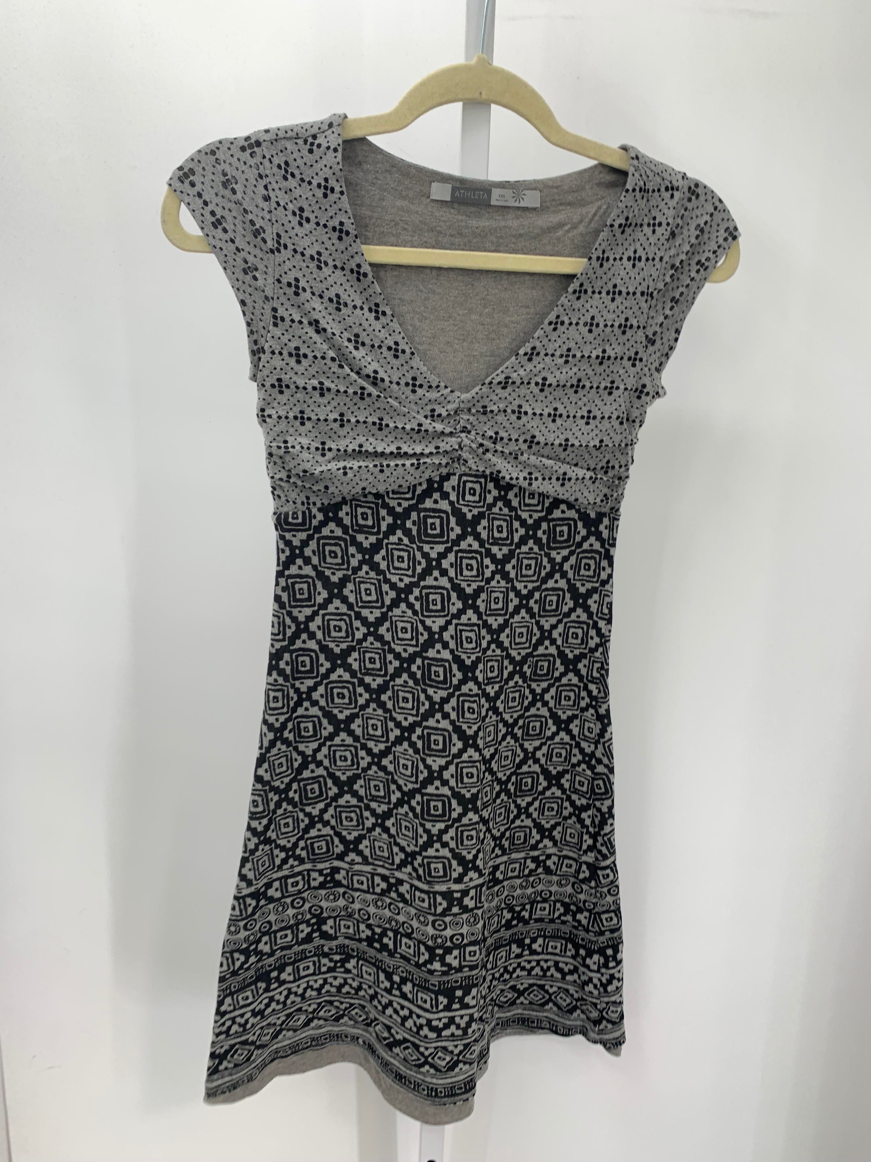 Athleta Size XX Small Misses Short Sleeve Dress