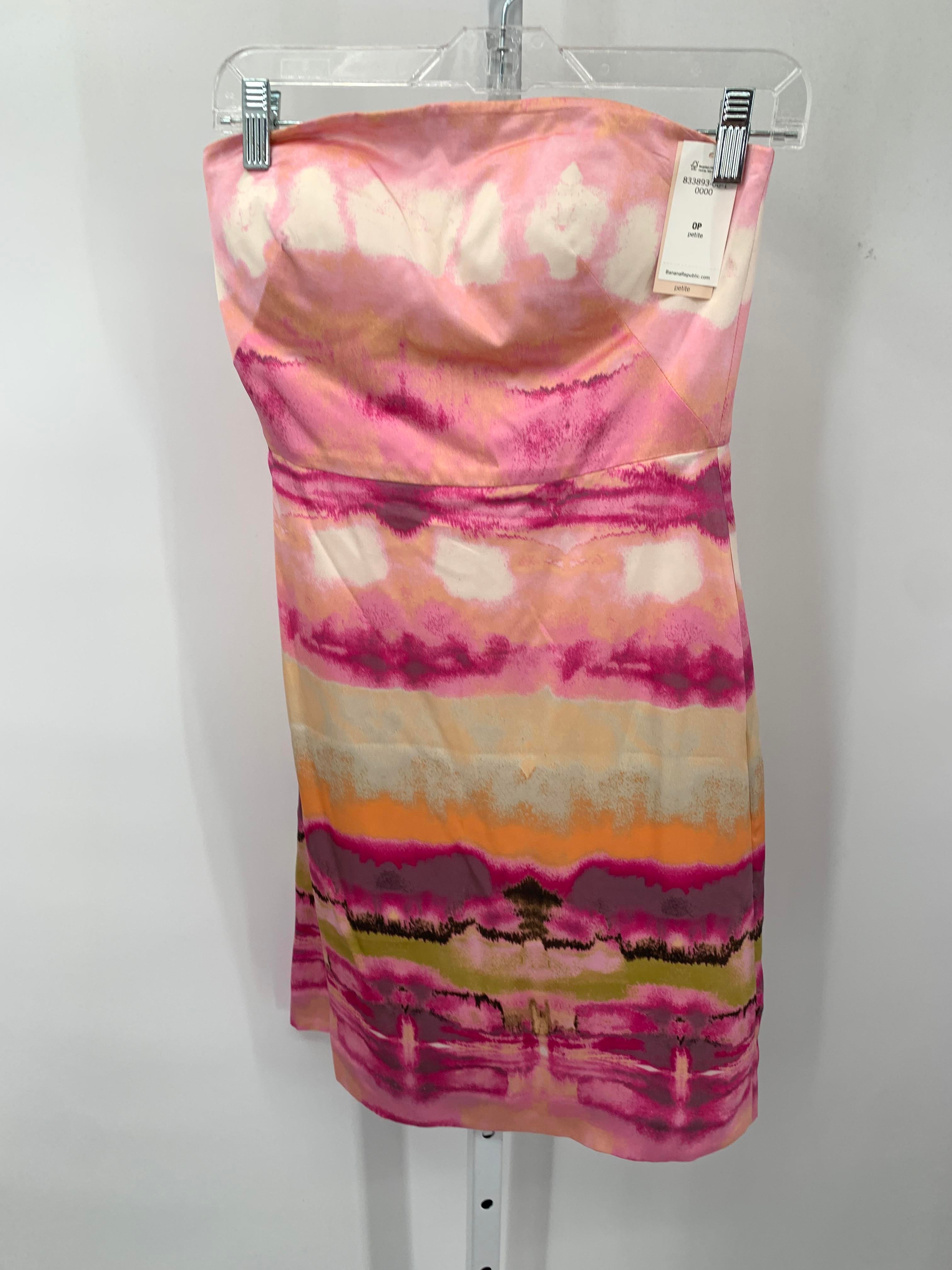 Banana Republic Size 0 Petite Petite Sleeveless Dress