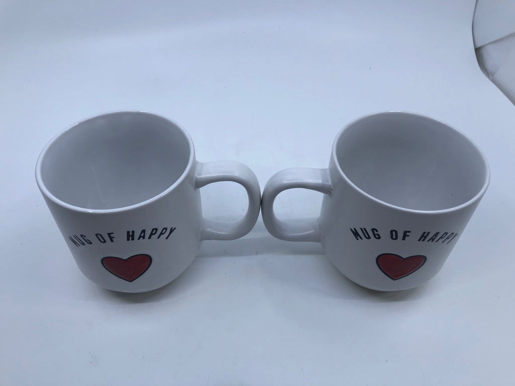 2 MUG OF HAPPY.