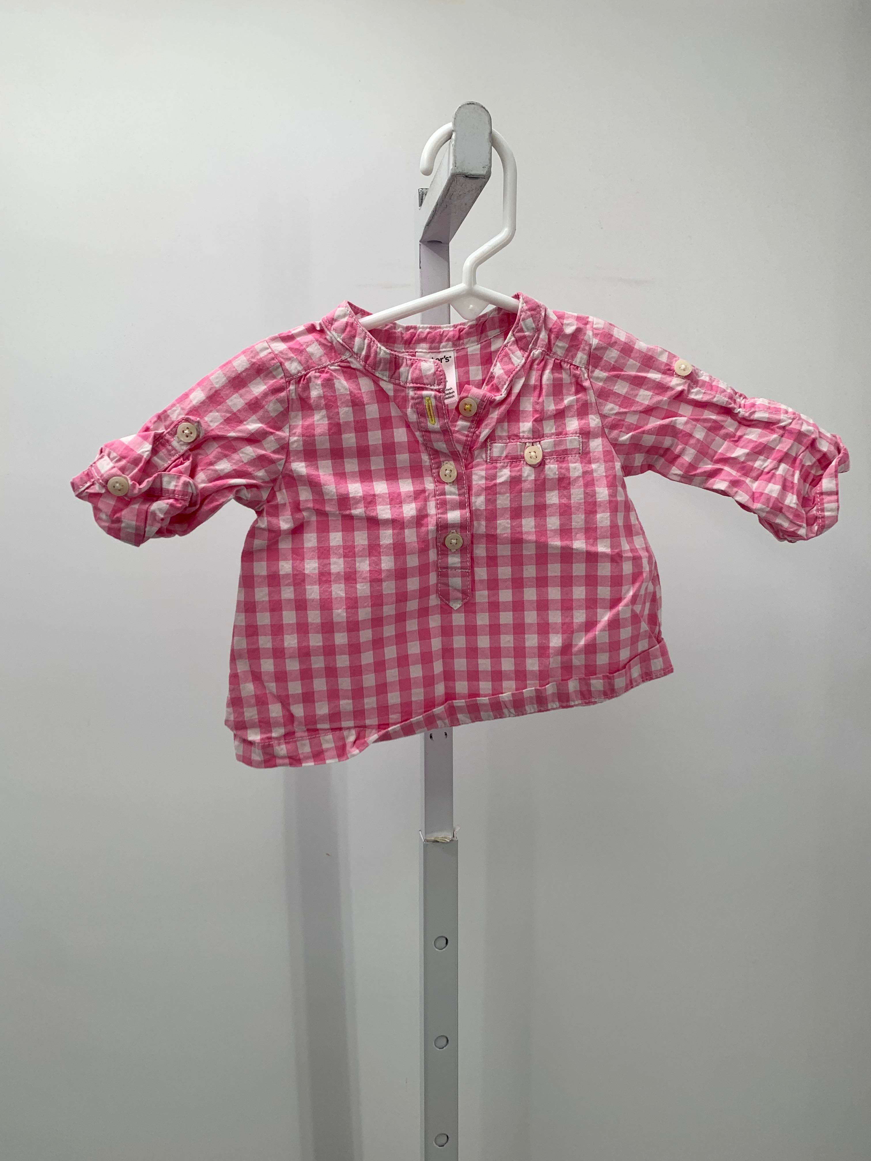 Carters Size 3 Months Girls Long Sleeve Shirt