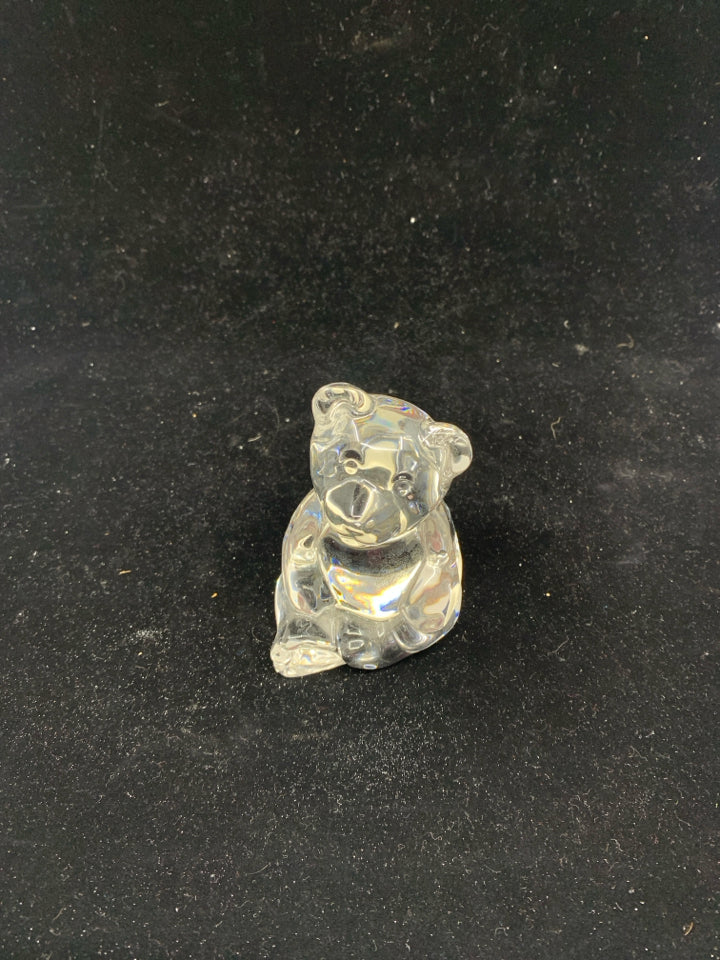 HEAVY PRINCESS HOUSE BEAR PAPERWEIGHT.