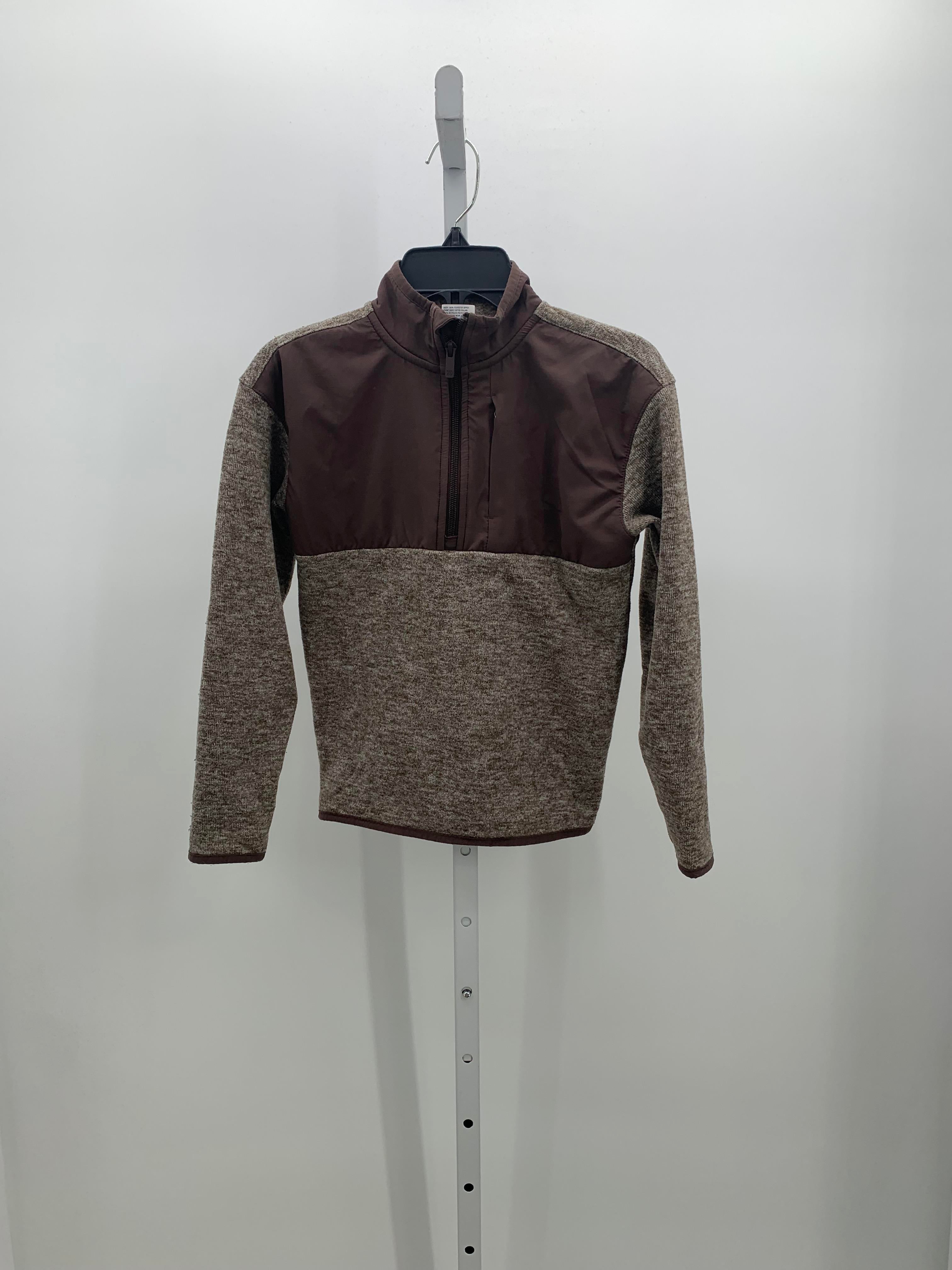 PARTIAL ZIP SWEATER