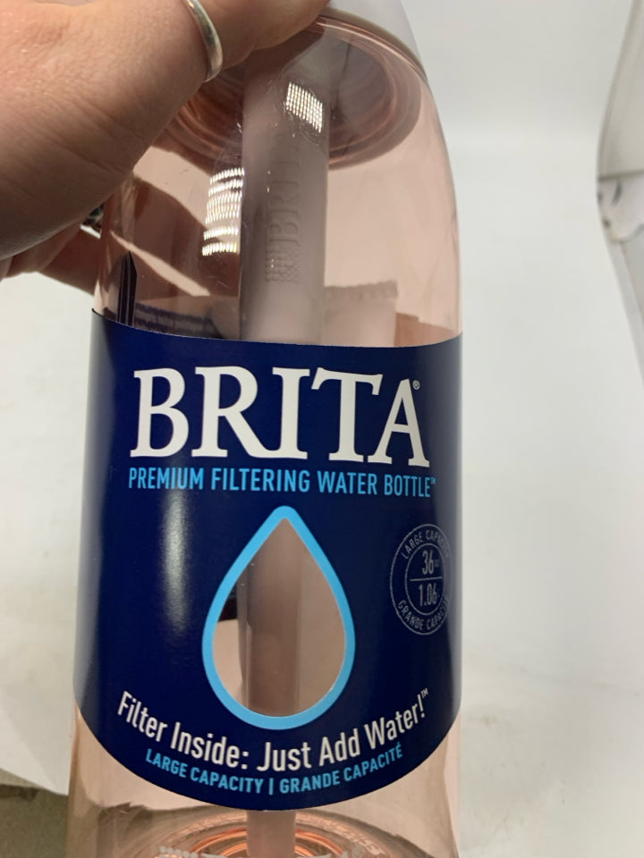 NEW BRITA PREMIUM FILTERING WATER BOTTLE.