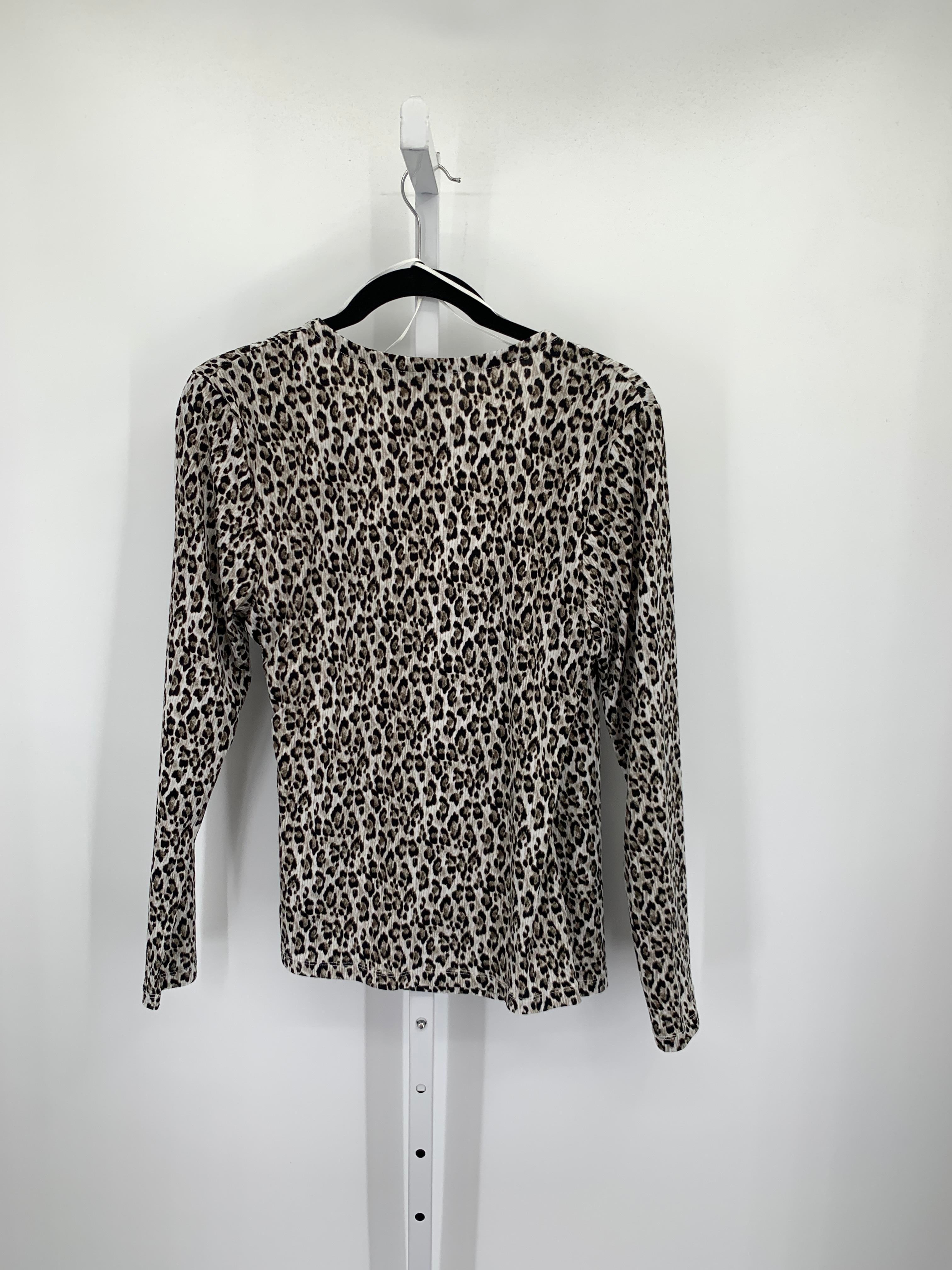 Tahari Size Large Misses Long Sleeve Shirt