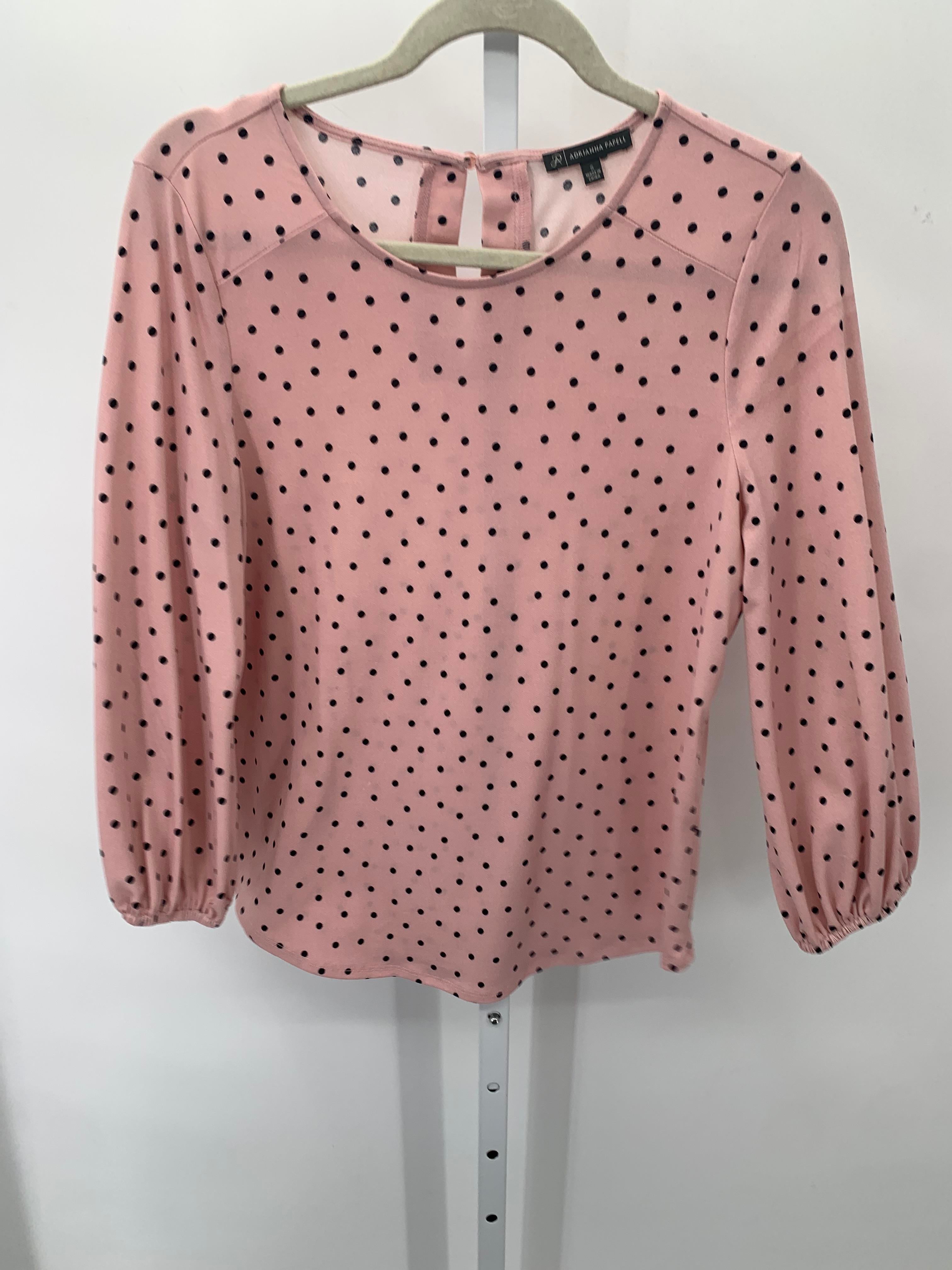 Adrianna Papell Size Small Misses 3/4 Sleeve Shirt